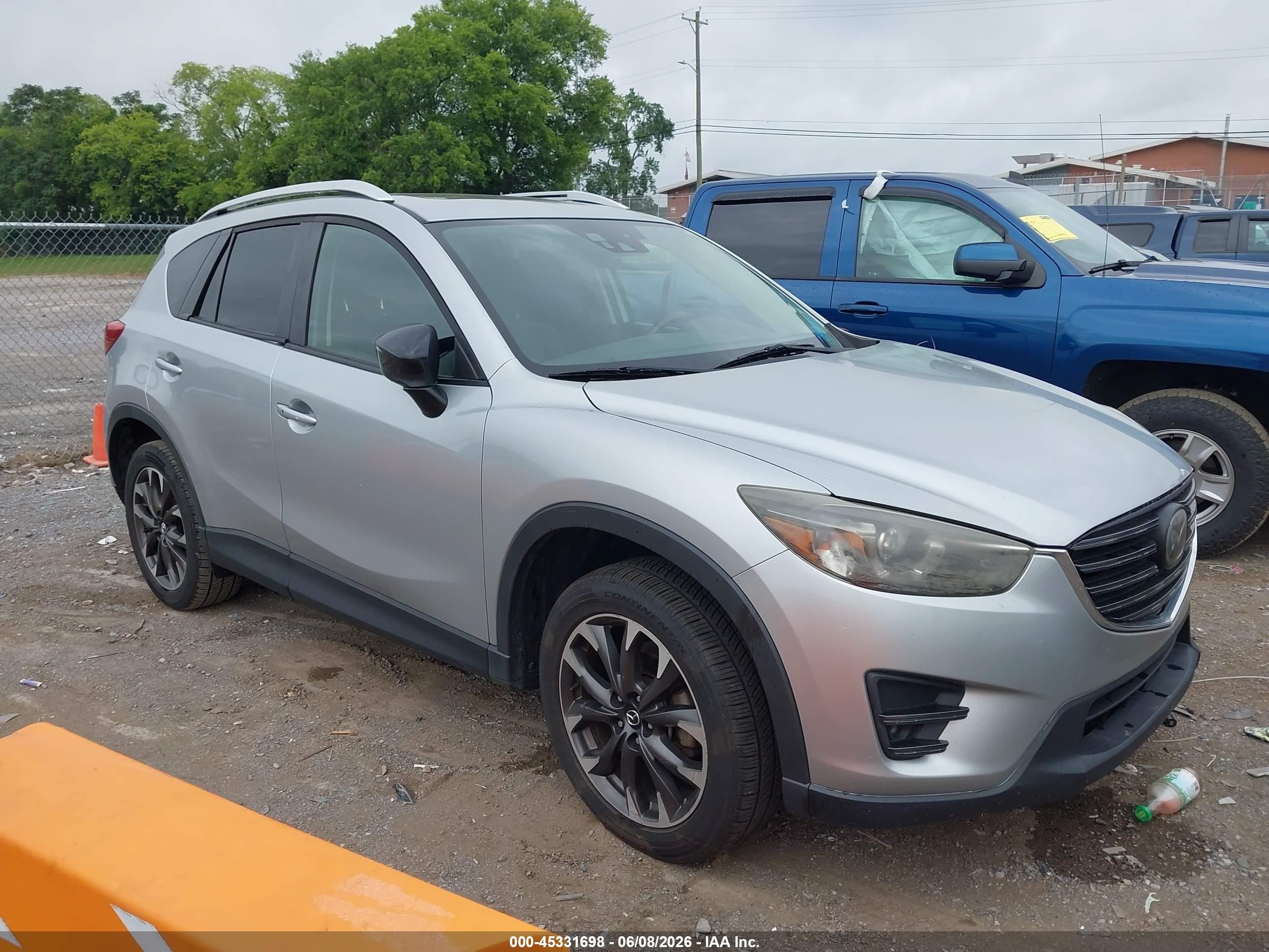 2016 Mazda Cx-5 Grand Touring Yellow vin: JM3KE2DY3G0789705