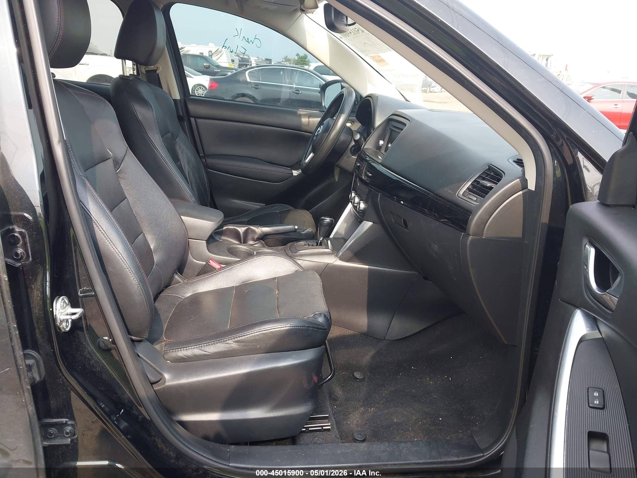 2014 Mazda Cx-5 Grand Touring Black vin: JM3KE2DY4E0345942