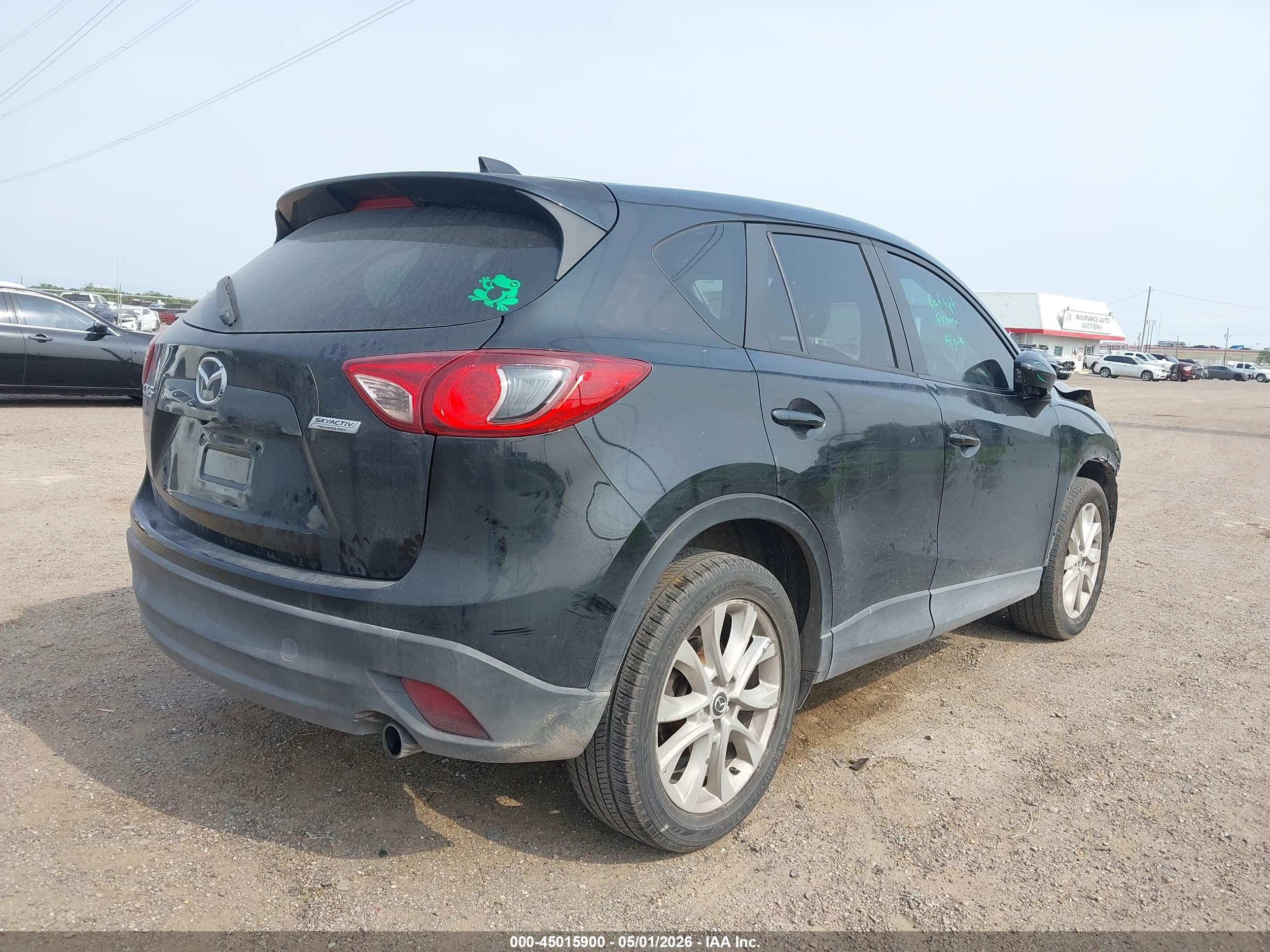 2014 Mazda Cx-5 Grand Touring Black vin: JM3KE2DY4E0345942