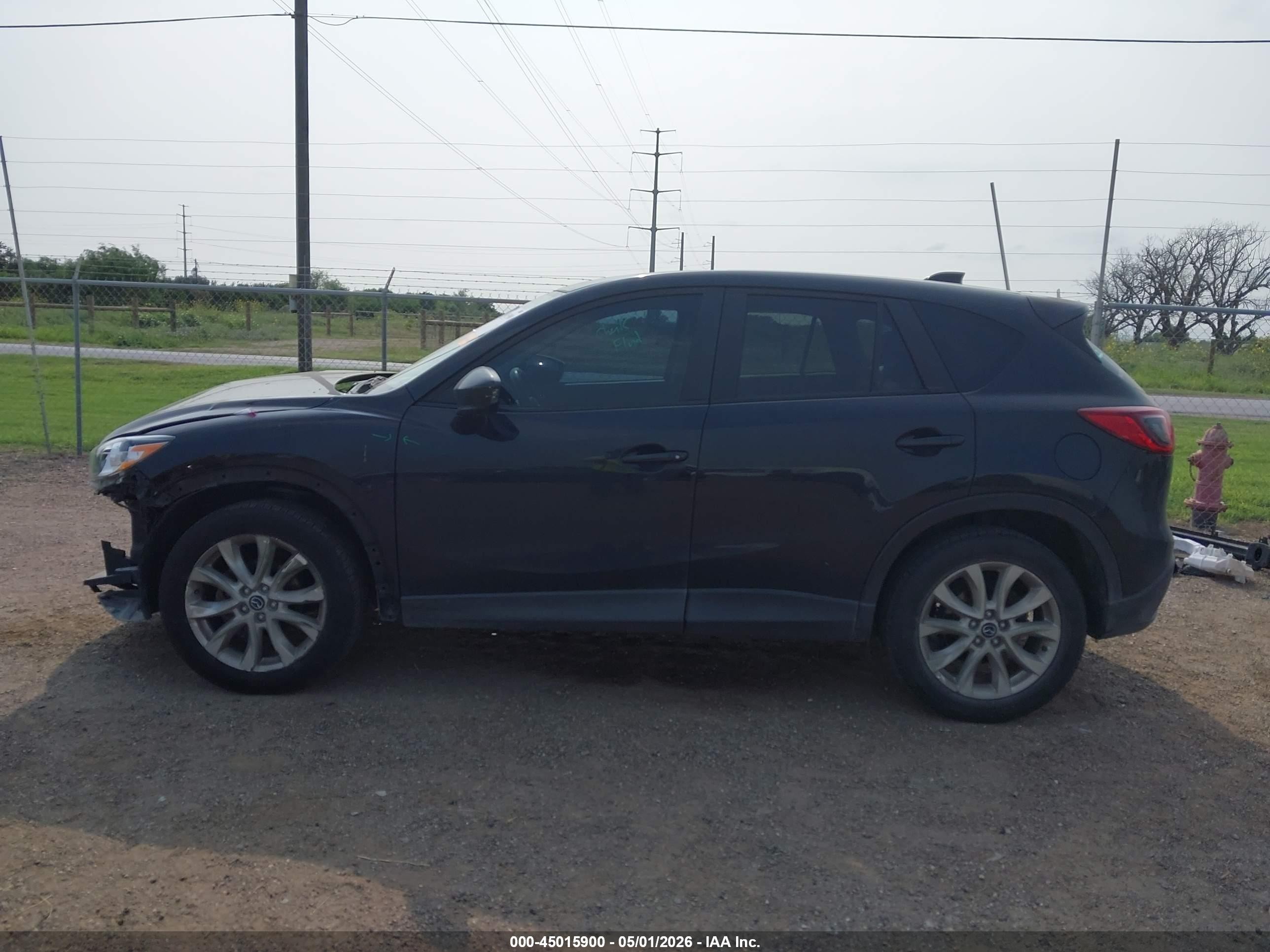 2014 Mazda Cx-5 Grand Touring Black vin: JM3KE2DY4E0345942