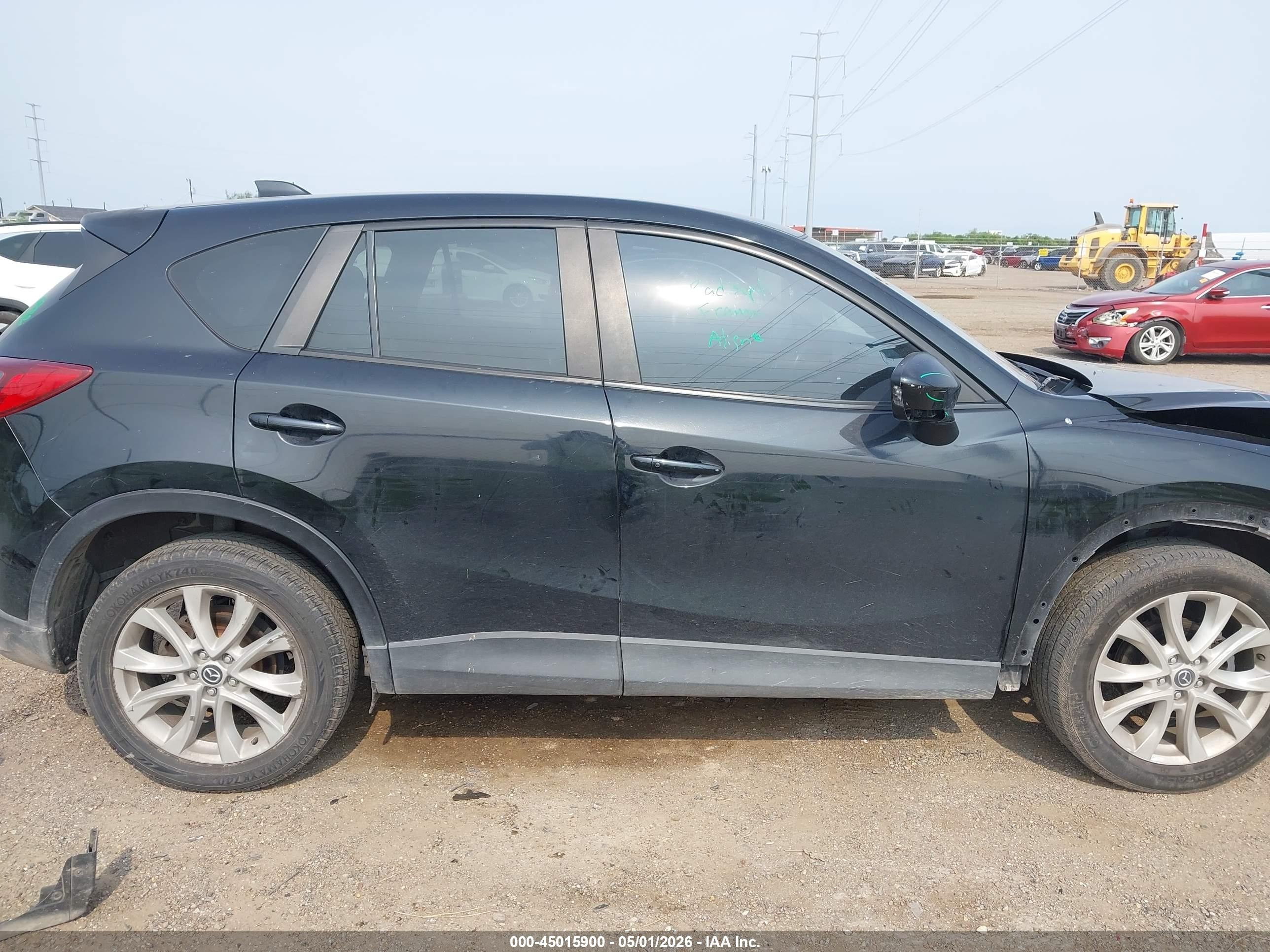 2014 Mazda Cx-5 Grand Touring Black vin: JM3KE2DY4E0345942
