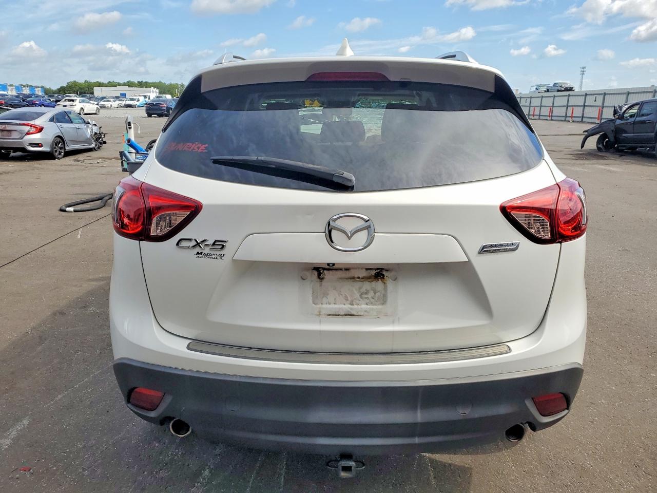 2014 Mazda Cx-5 Gt White vin: JM3KE2DY4E0379850