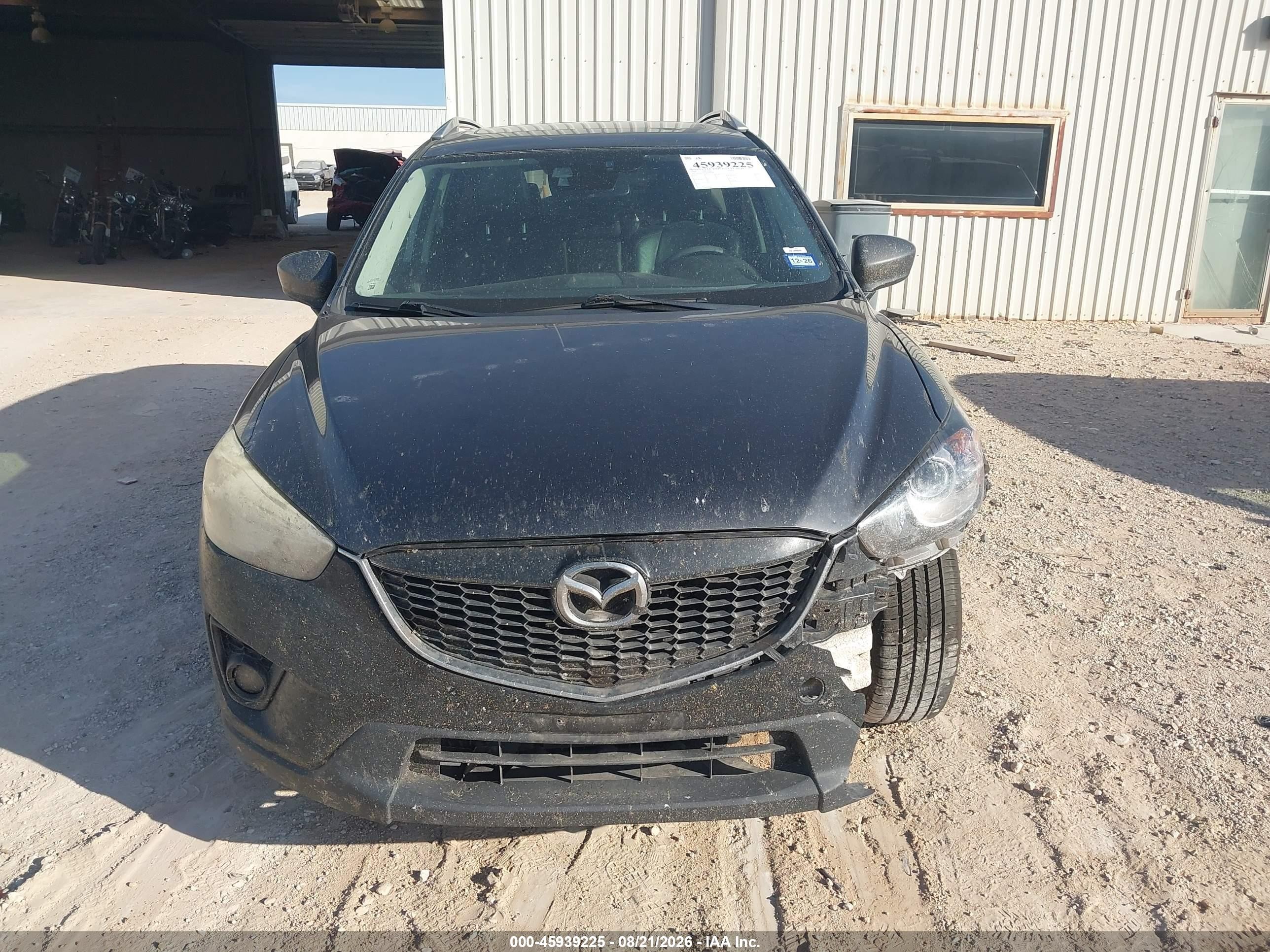 2014 Mazda Cx-5 Grand Touring Gray vin: JM3KE2DY4E0405198
