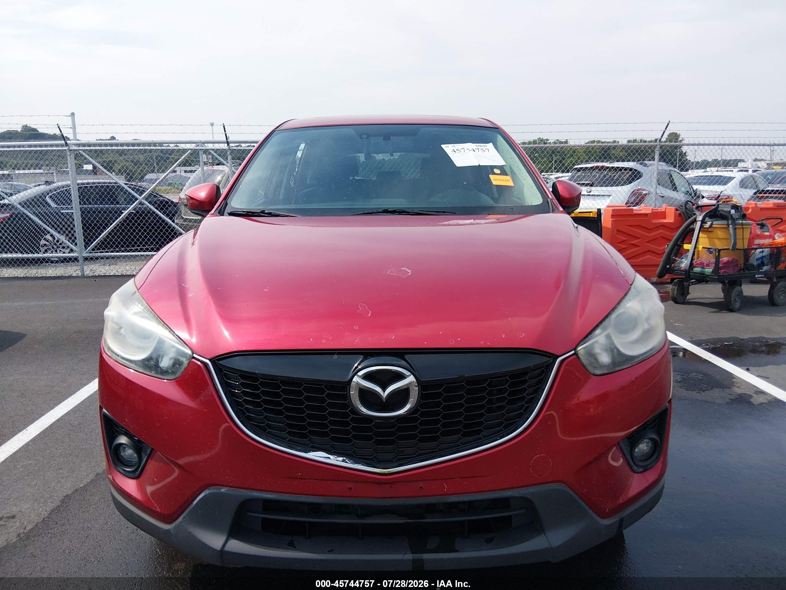 2015 Mazda Cx-5 Grand Touring Red vin: JM3KE2DY4F0483756