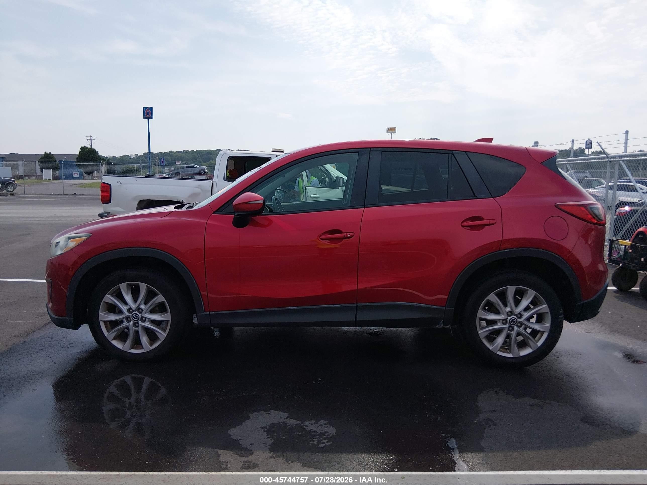 2015 Mazda Cx-5 Grand Touring Red vin: JM3KE2DY4F0483756