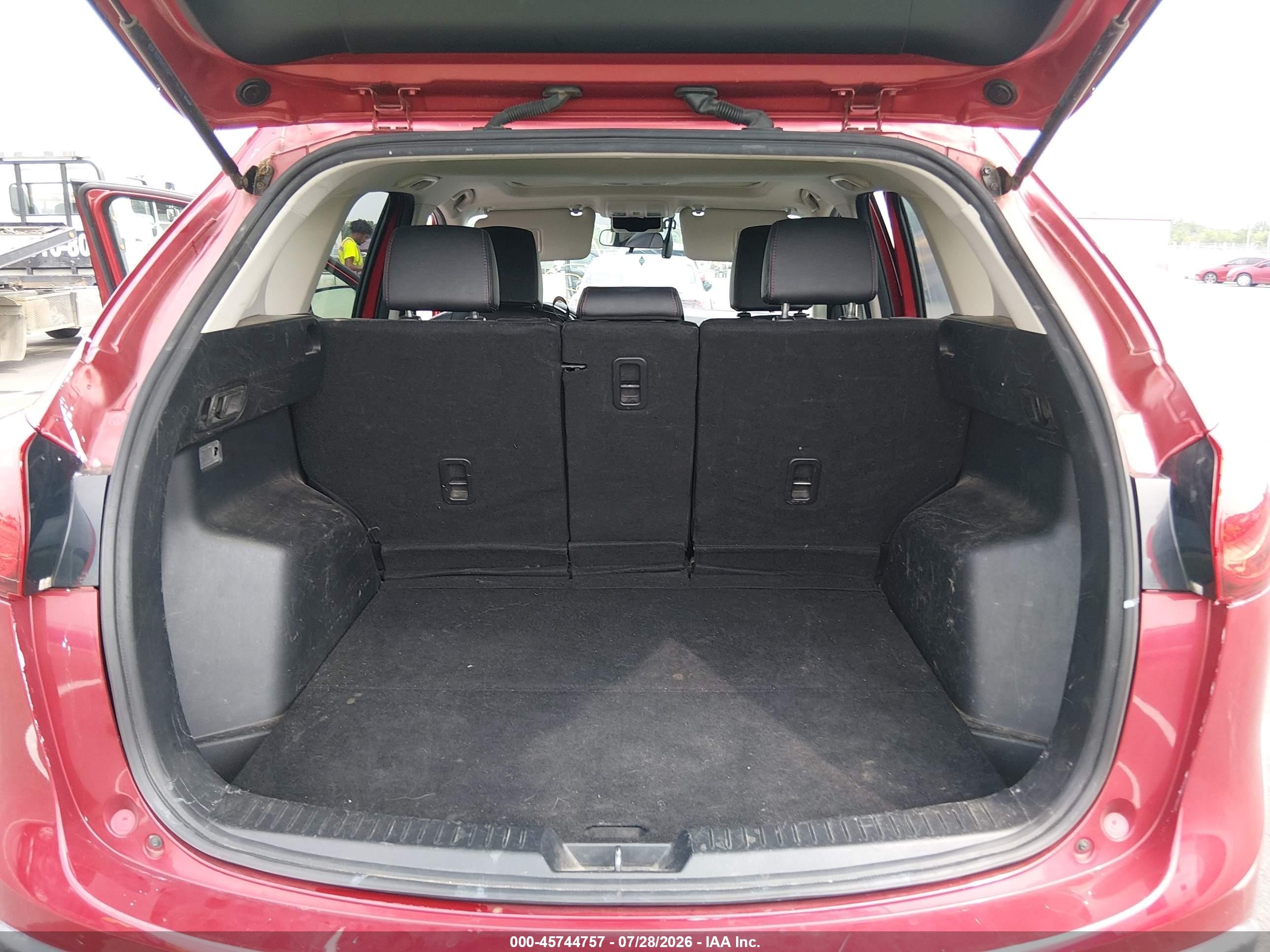 2015 Mazda Cx-5 Grand Touring Red vin: JM3KE2DY4F0483756