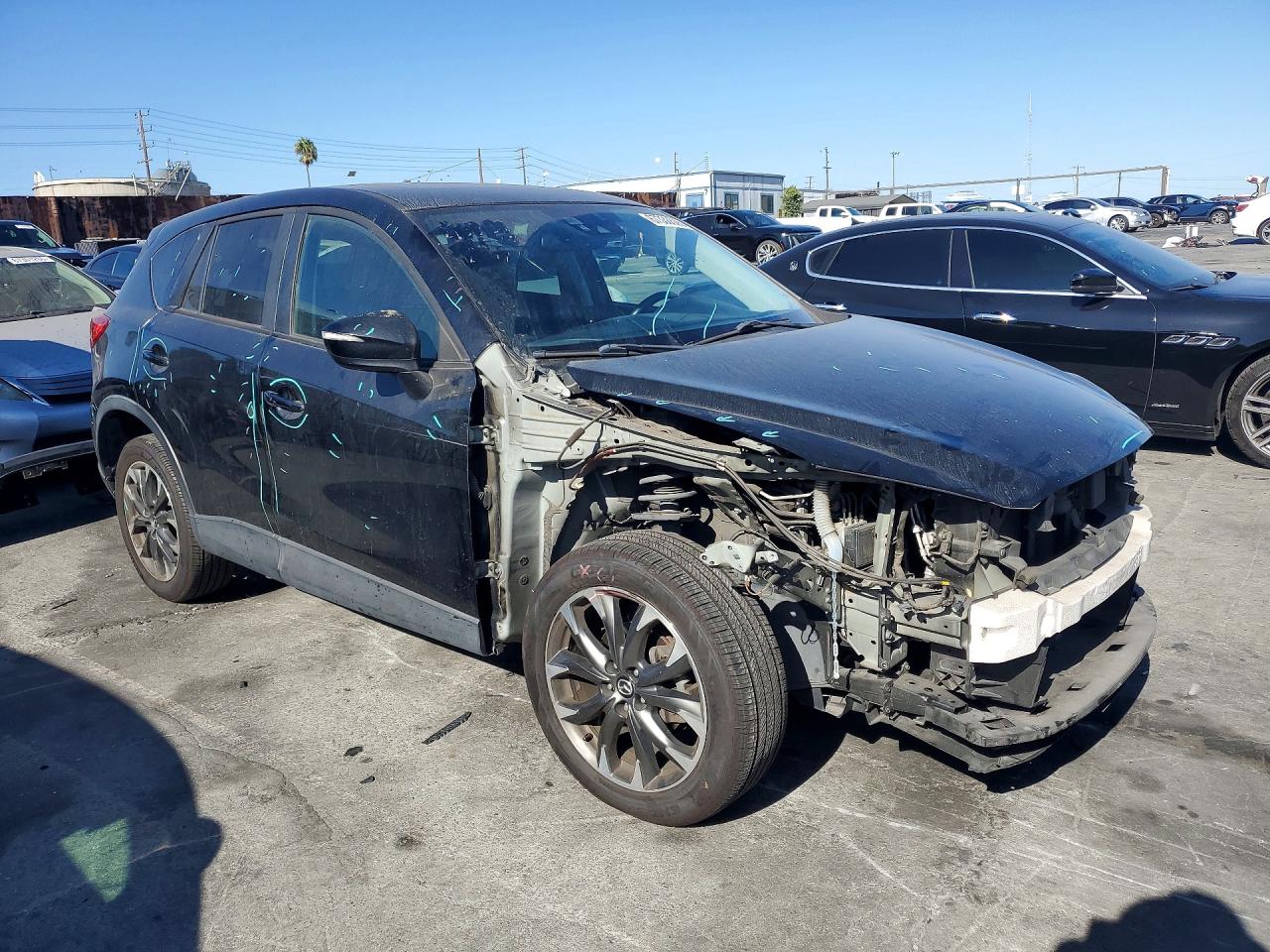 2016 Mazda Cx-5 Gt Black vin: JM3KE2DY4G0815311