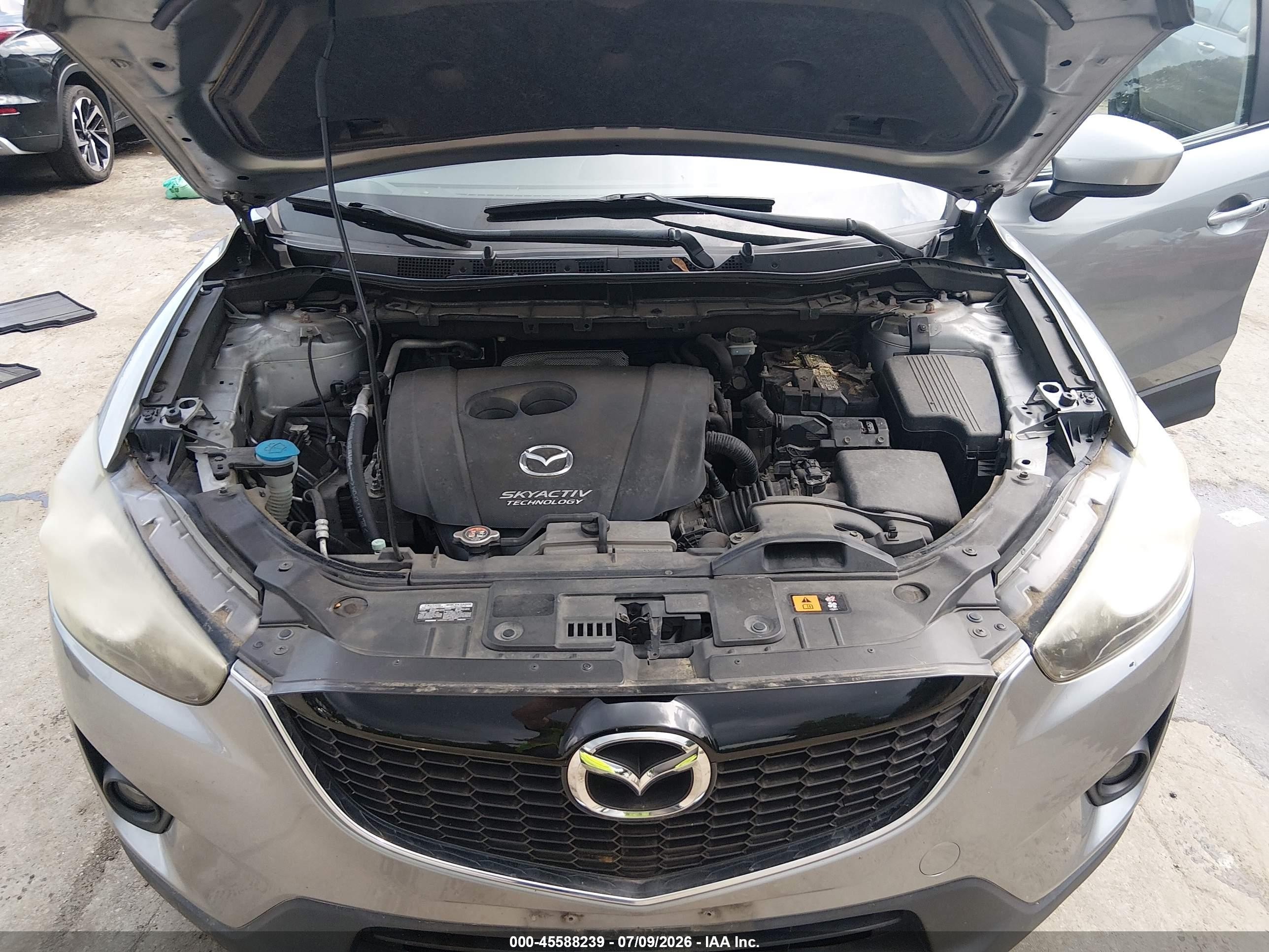 2014 Mazda Cx-5 Grand Touring Gray vin: JM3KE2DY5E0321620