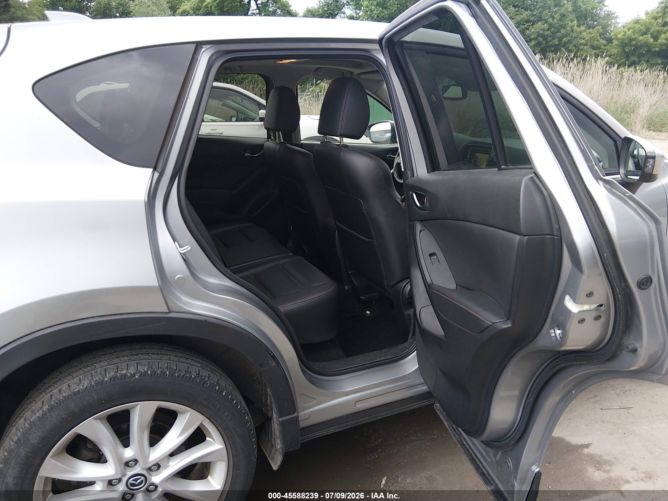 2014 Mazda Cx-5 Grand Touring Gray vin: JM3KE2DY5E0321620