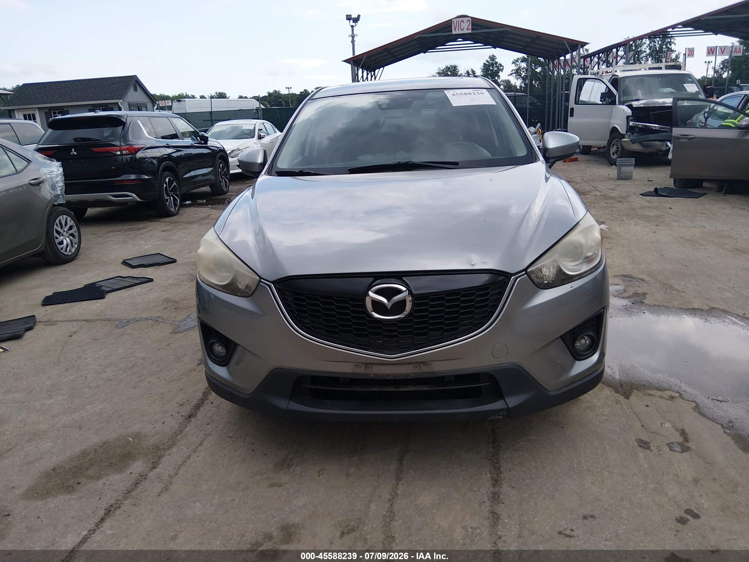 2014 Mazda Cx-5 Grand Touring Gray vin: JM3KE2DY5E0321620