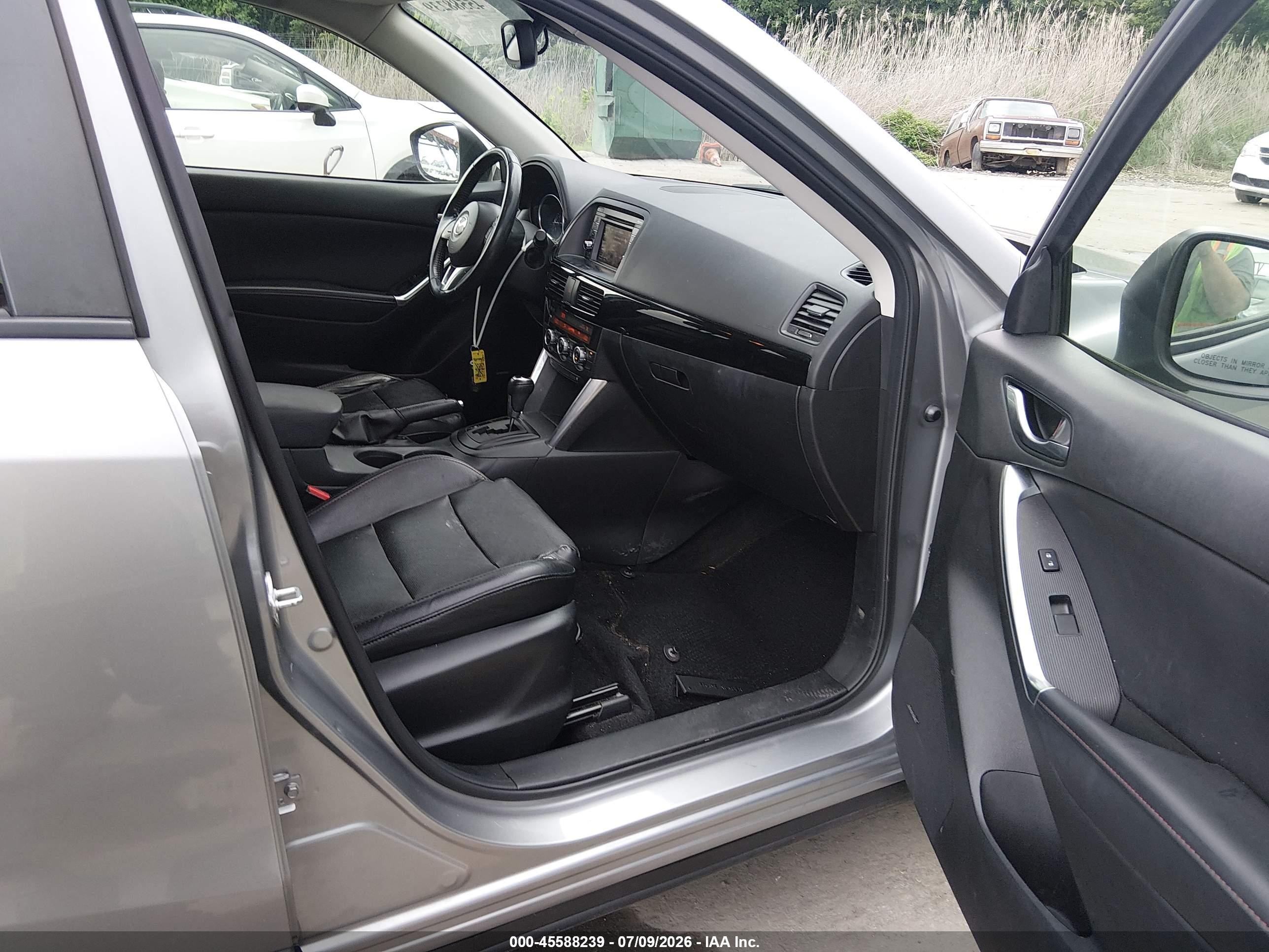 2014 Mazda Cx-5 Grand Touring Gray vin: JM3KE2DY5E0321620