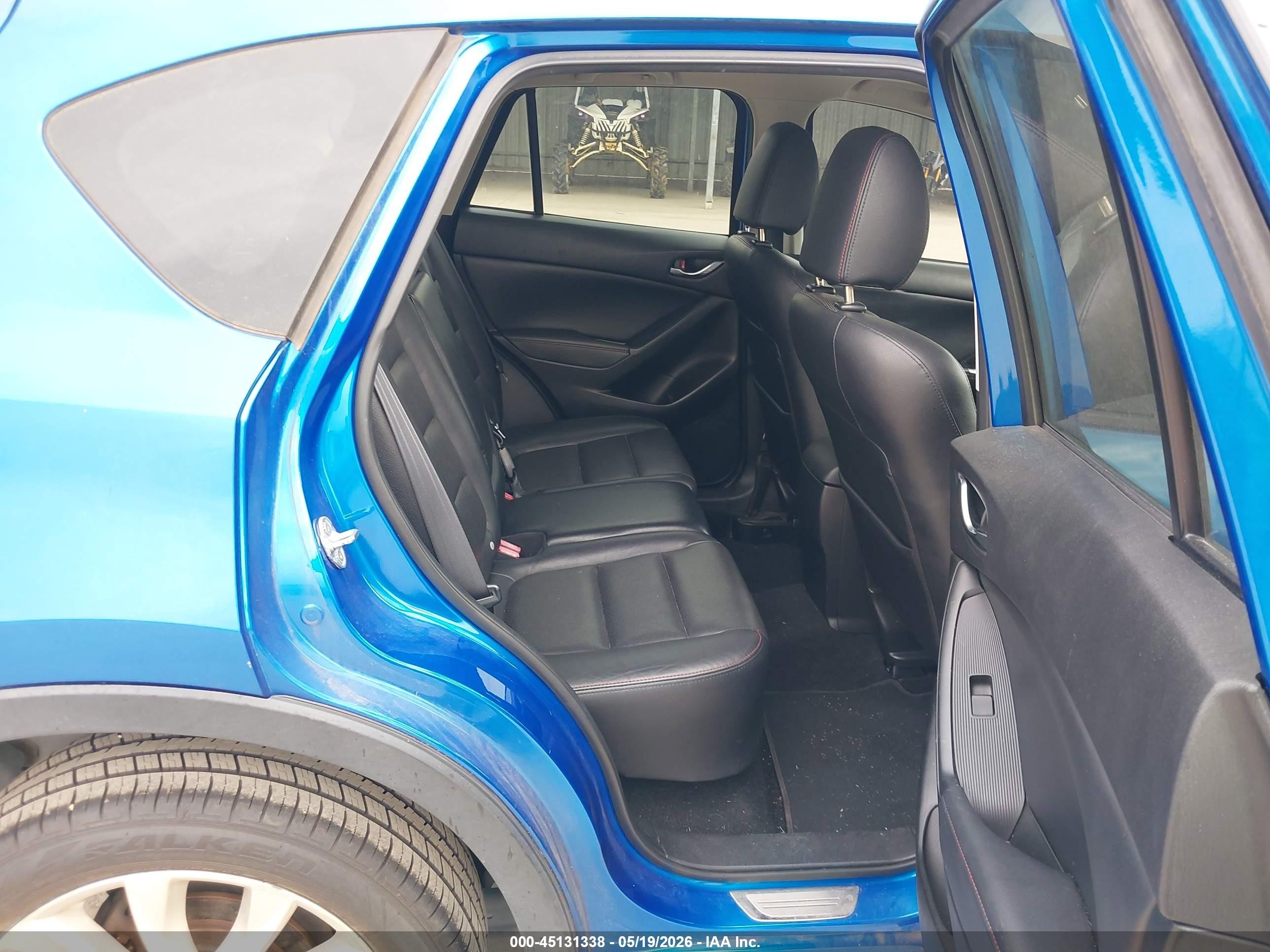 2014 Mazda Cx-5 Grand Touring Blue vin: JM3KE2DY5E0328924