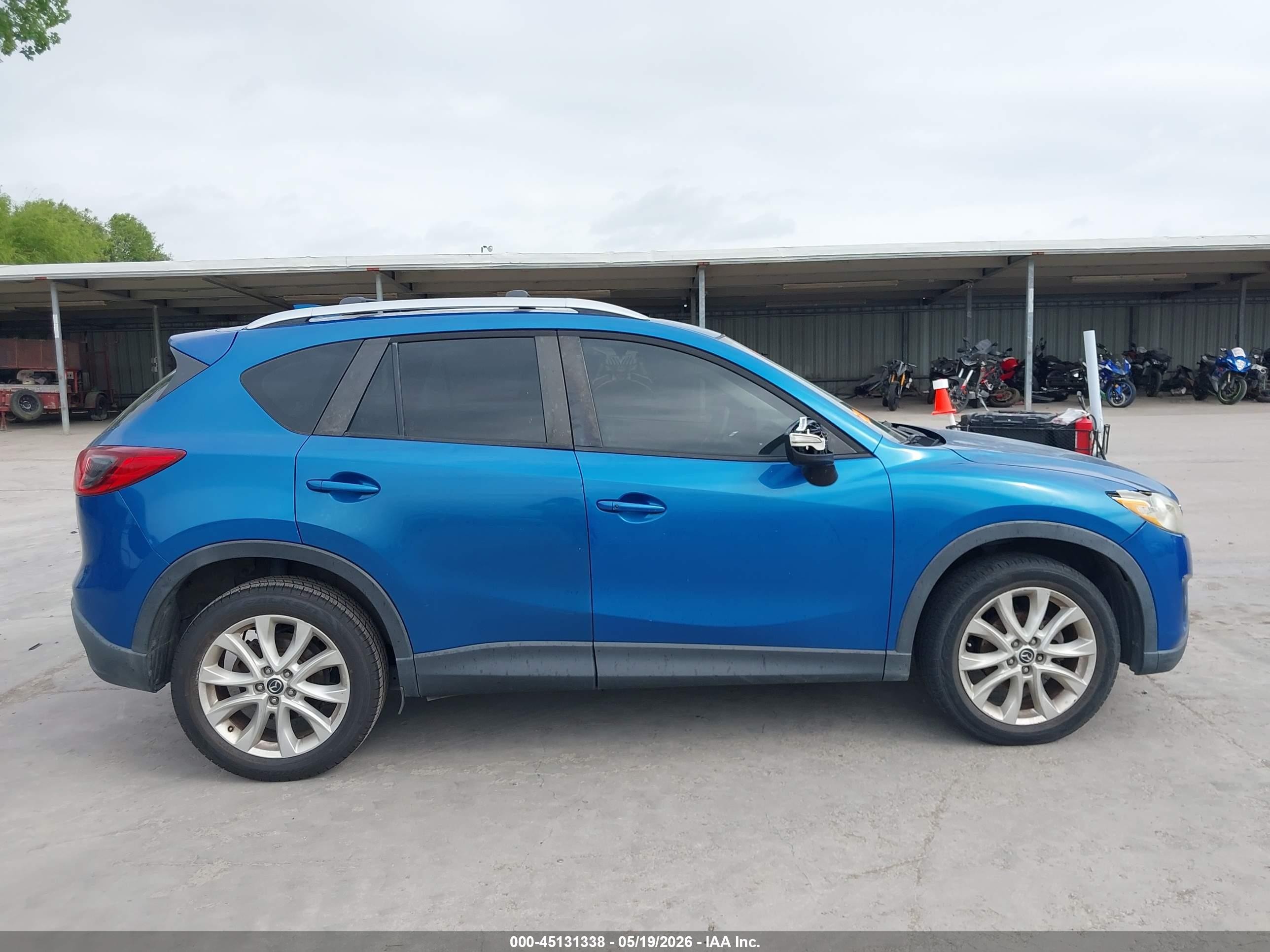 2014 Mazda Cx-5 Grand Touring Blue vin: JM3KE2DY5E0328924