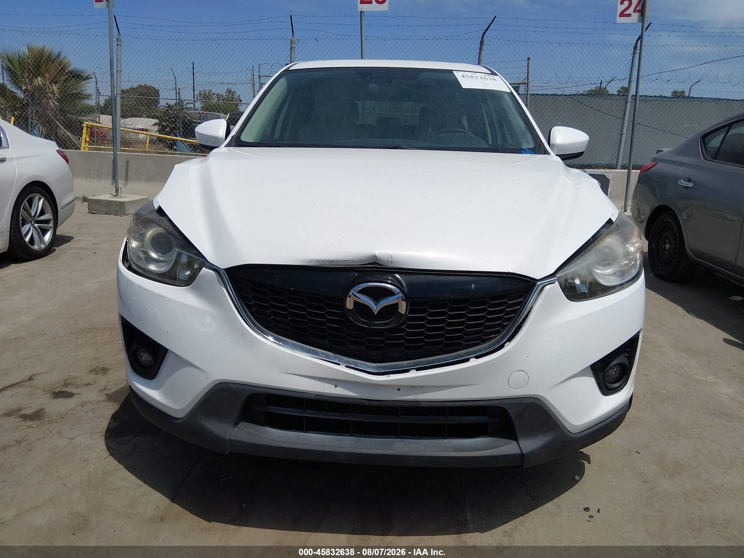 2014 Mazda Cx-5 Grand Touring Белый vin: JM3KE2DY5E0331001