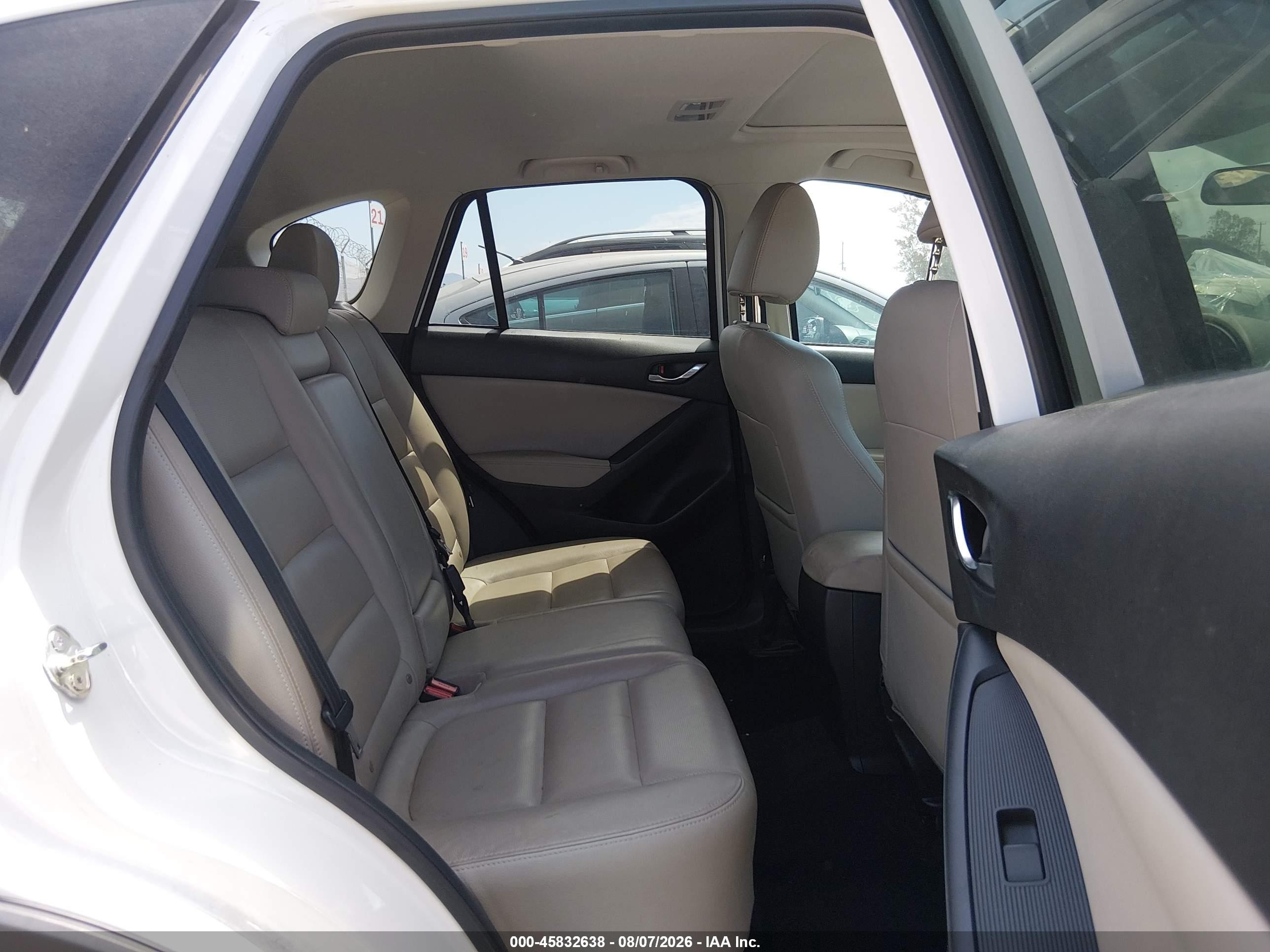 2014 Mazda Cx-5 Grand Touring Белый vin: JM3KE2DY5E0331001