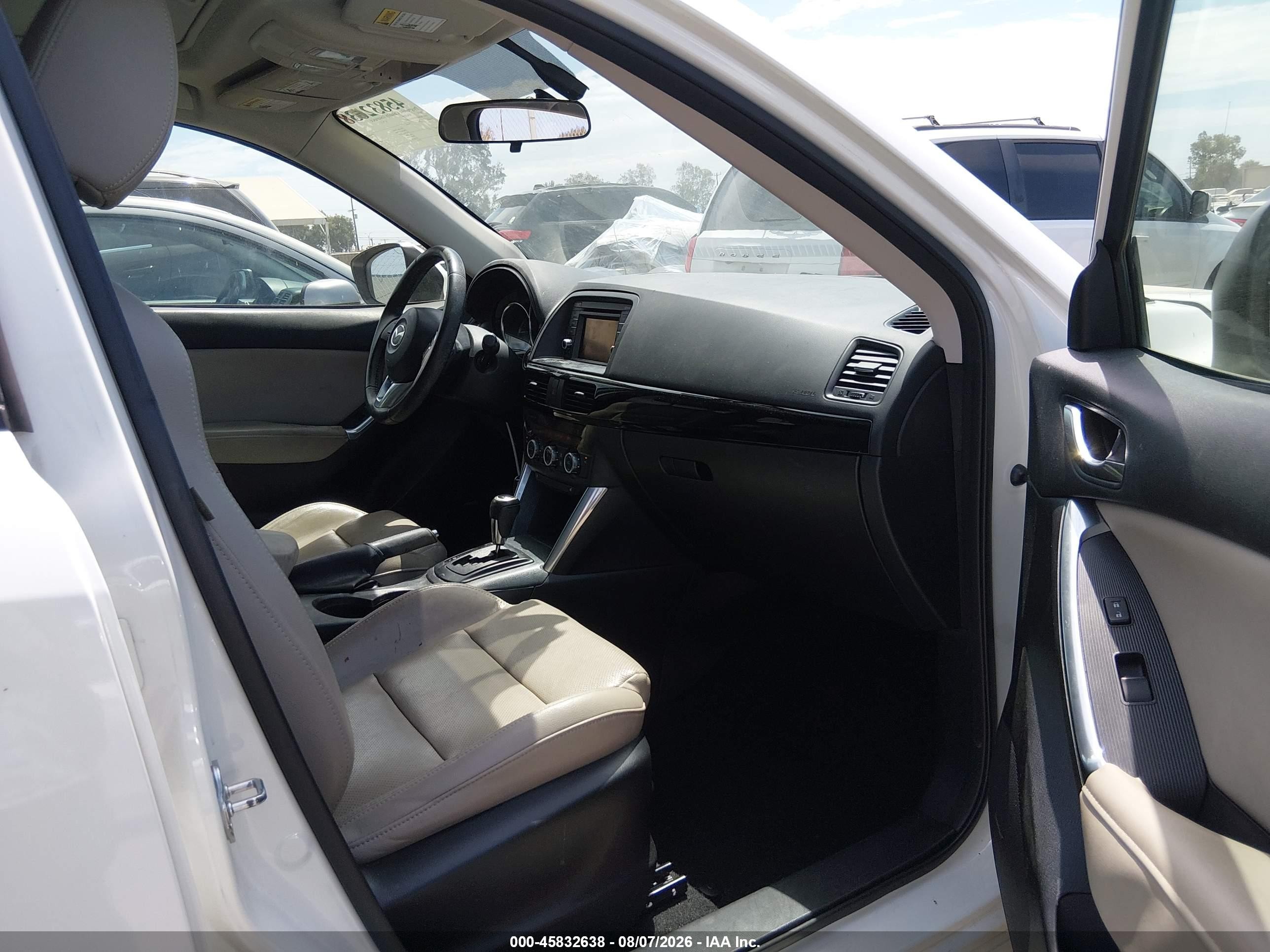 2014 Mazda Cx-5 Grand Touring Белый vin: JM3KE2DY5E0331001