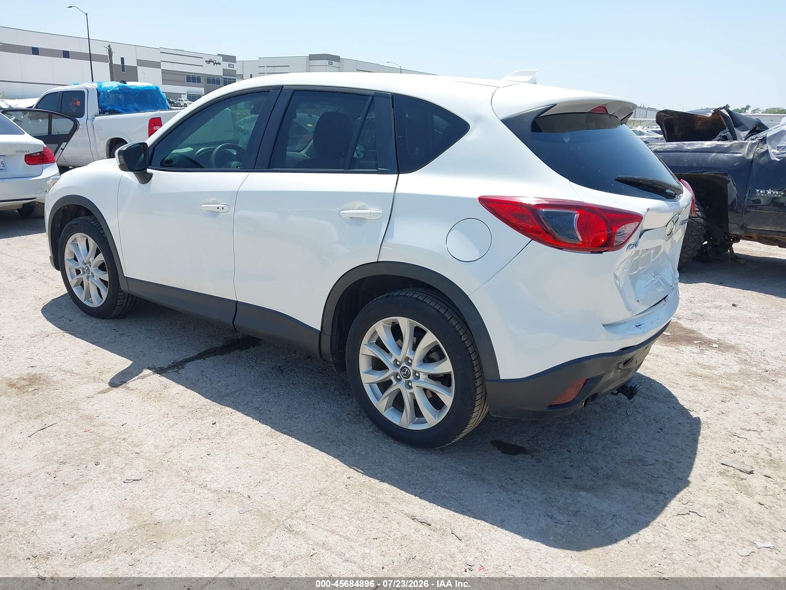 2014 Mazda Cx-5 Grand Touring Белый vin: JM3KE2DY5E0350115