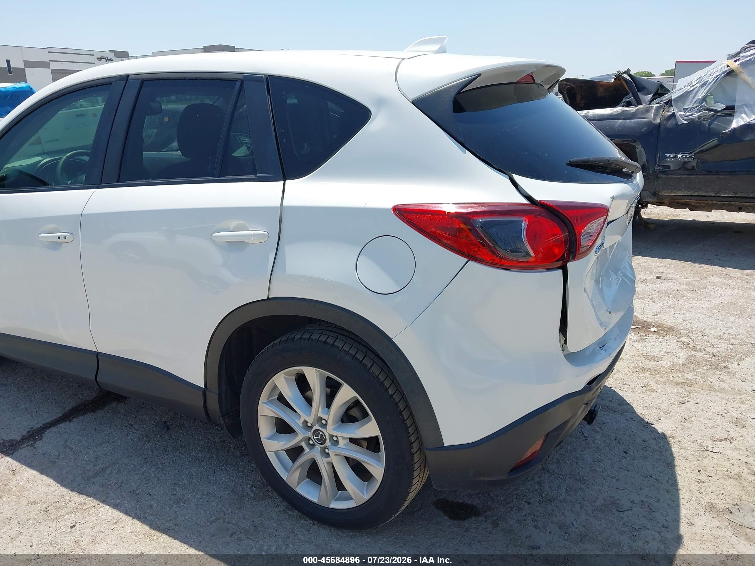 2014 Mazda Cx-5 Grand Touring Белый vin: JM3KE2DY5E0350115