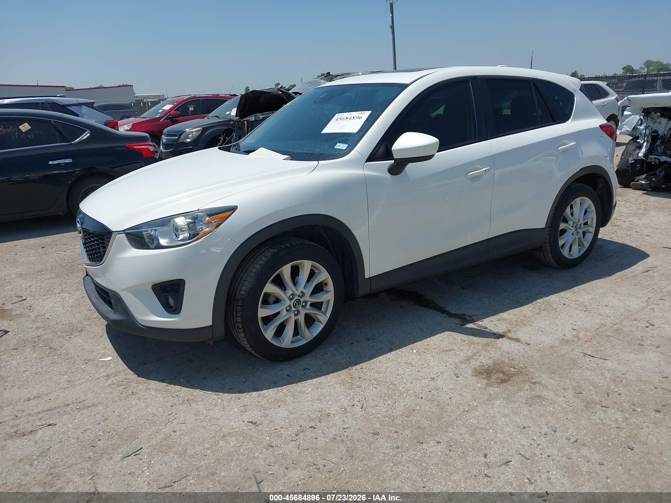 2014 Mazda Cx-5 Grand Touring Белый vin: JM3KE2DY5E0350115
