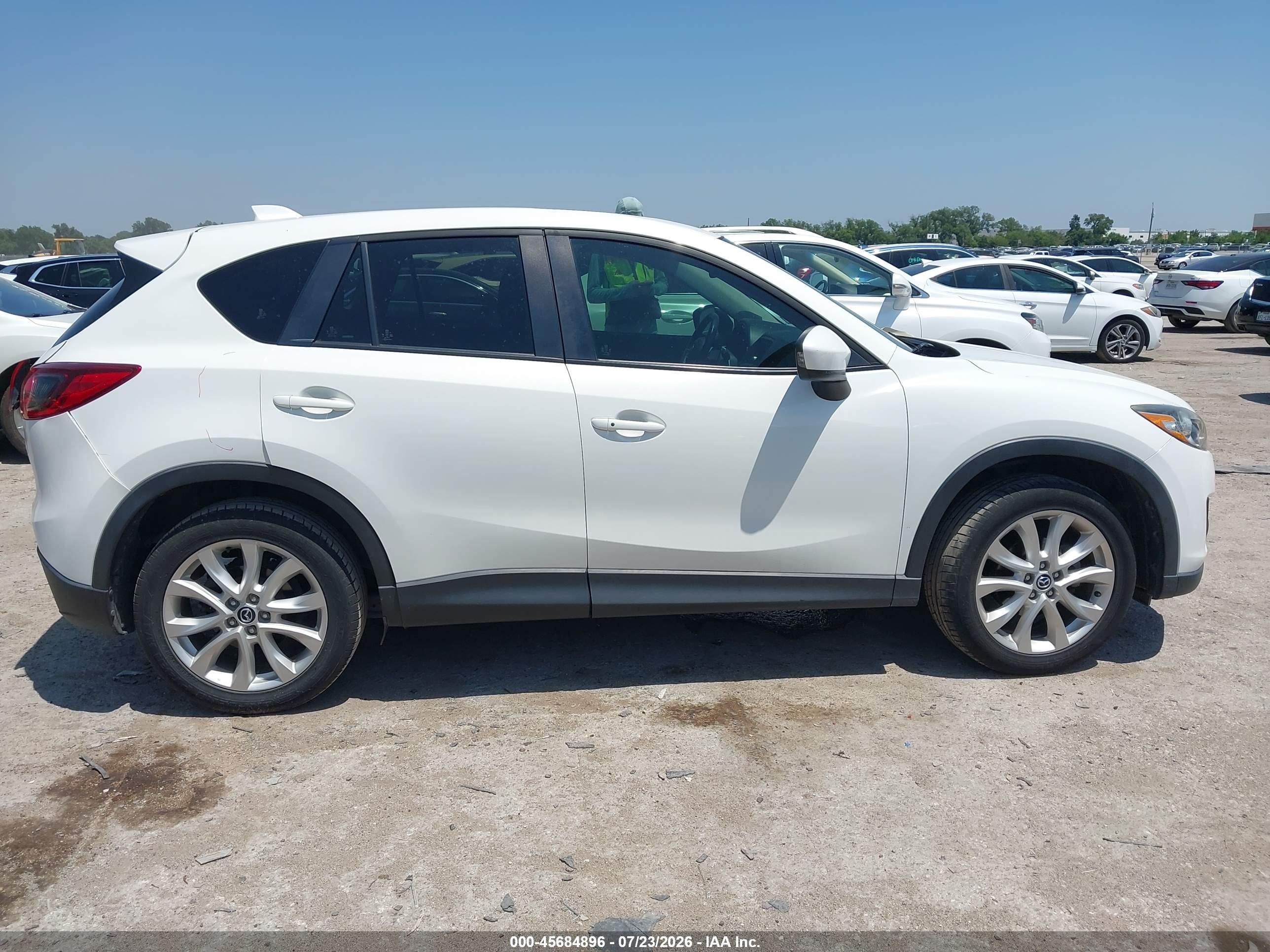 2014 Mazda Cx-5 Grand Touring Белый vin: JM3KE2DY5E0350115