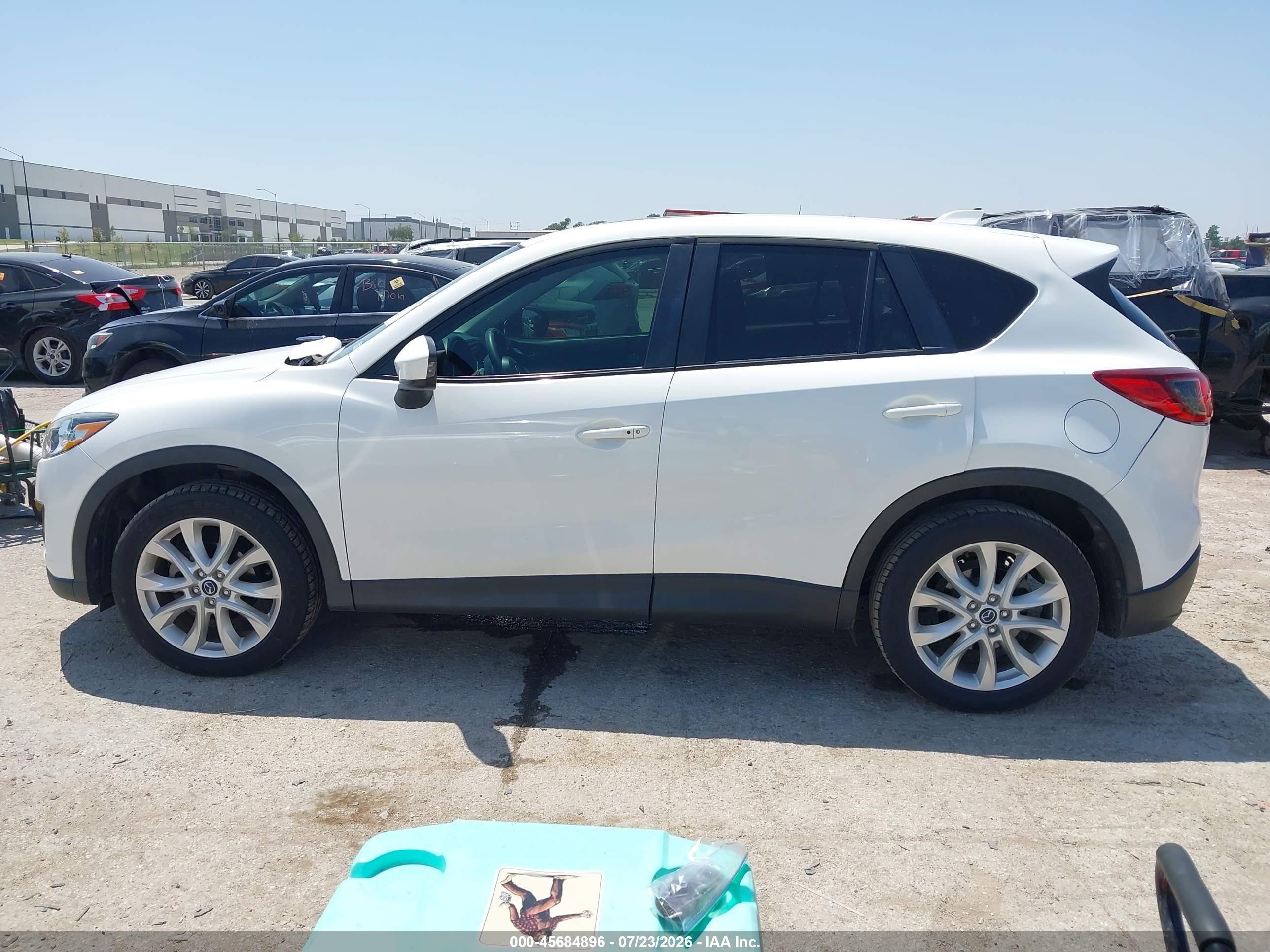 2014 Mazda Cx-5 Grand Touring Белый vin: JM3KE2DY5E0350115