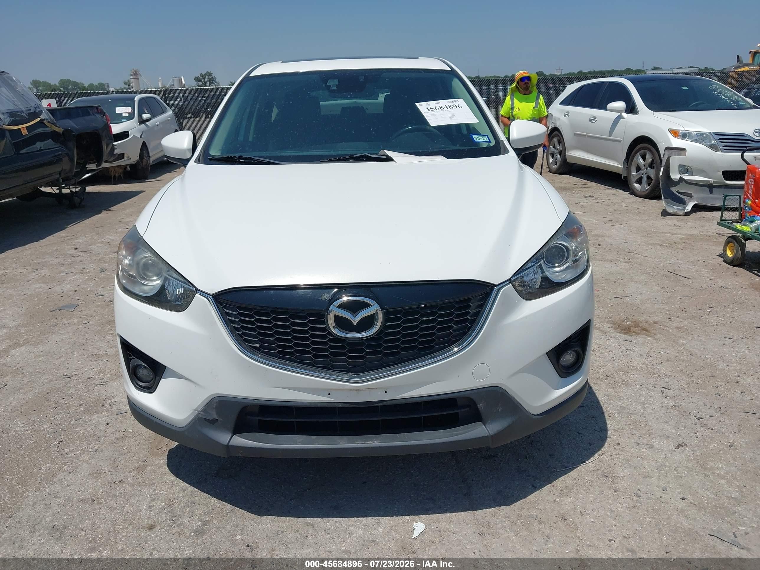 2014 Mazda Cx-5 Grand Touring Белый vin: JM3KE2DY5E0350115