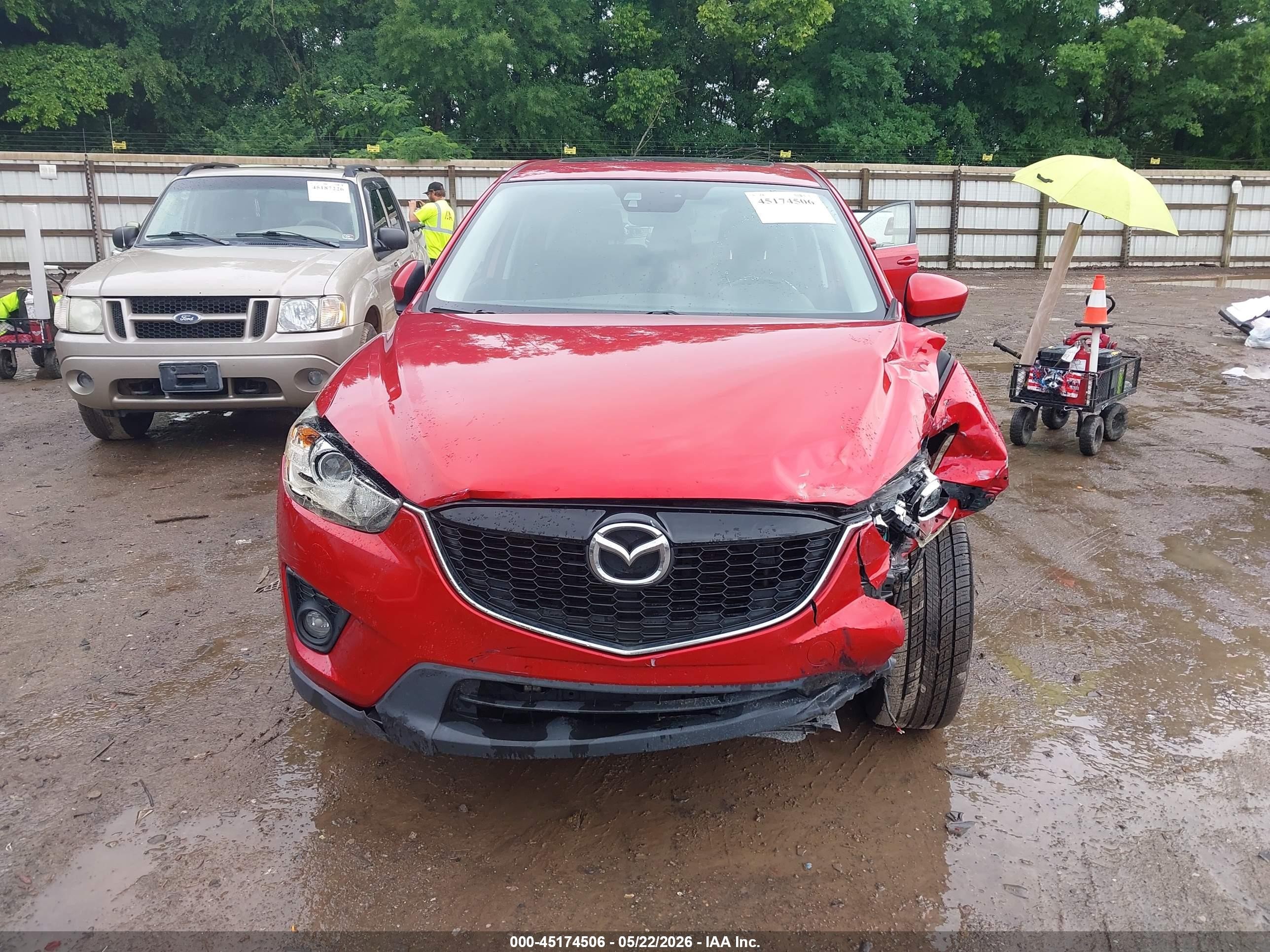 2014 Mazda Cx-5 Grand Touring Красный vin: JM3KE2DY5E0385365