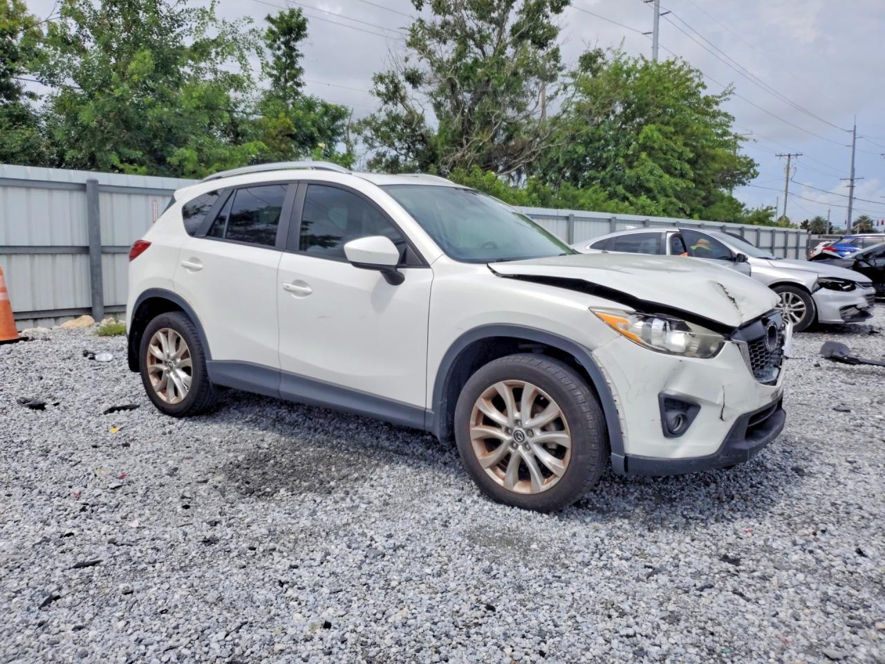 2014 Mazda Cx-5 Gt White vin: JM3KE2DY5E0387228
