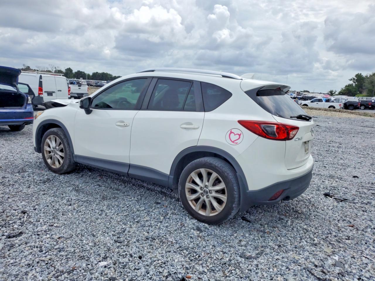 2014 Mazda Cx-5 Gt White vin: JM3KE2DY5E0387228