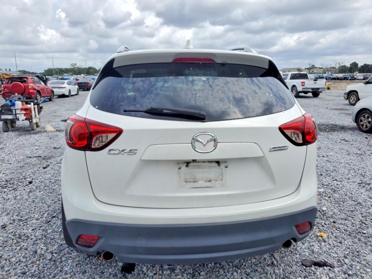 2014 Mazda Cx-5 Gt White vin: JM3KE2DY5E0387228