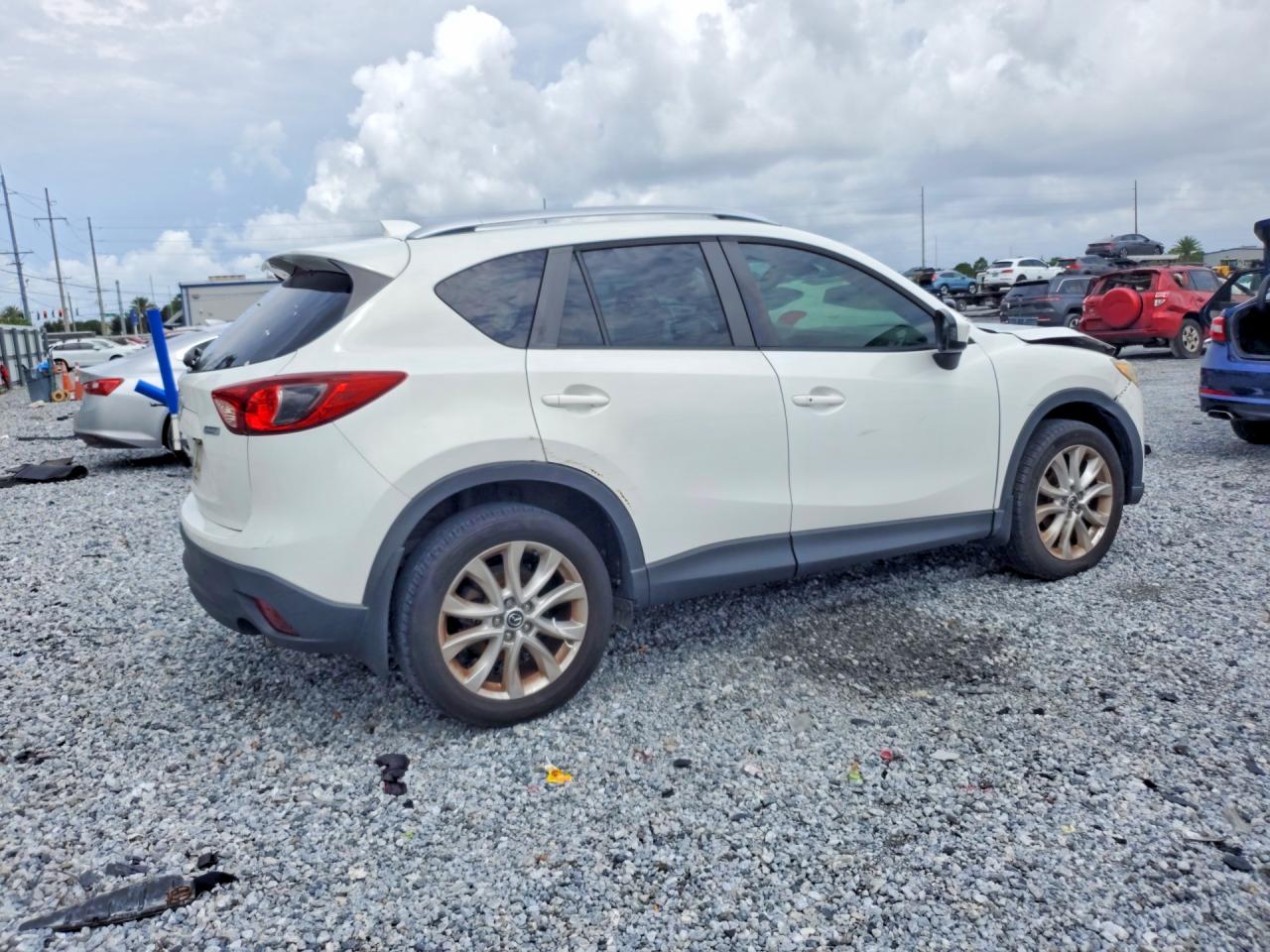2014 Mazda Cx-5 Gt White vin: JM3KE2DY5E0387228