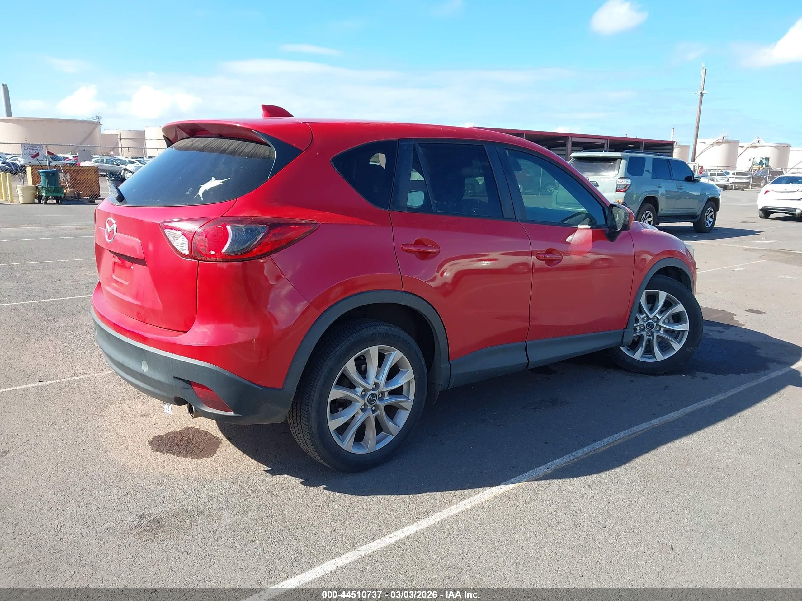 2014 Mazda Cx-5 Grand Touring Красный vin: JM3KE2DY5E0422348