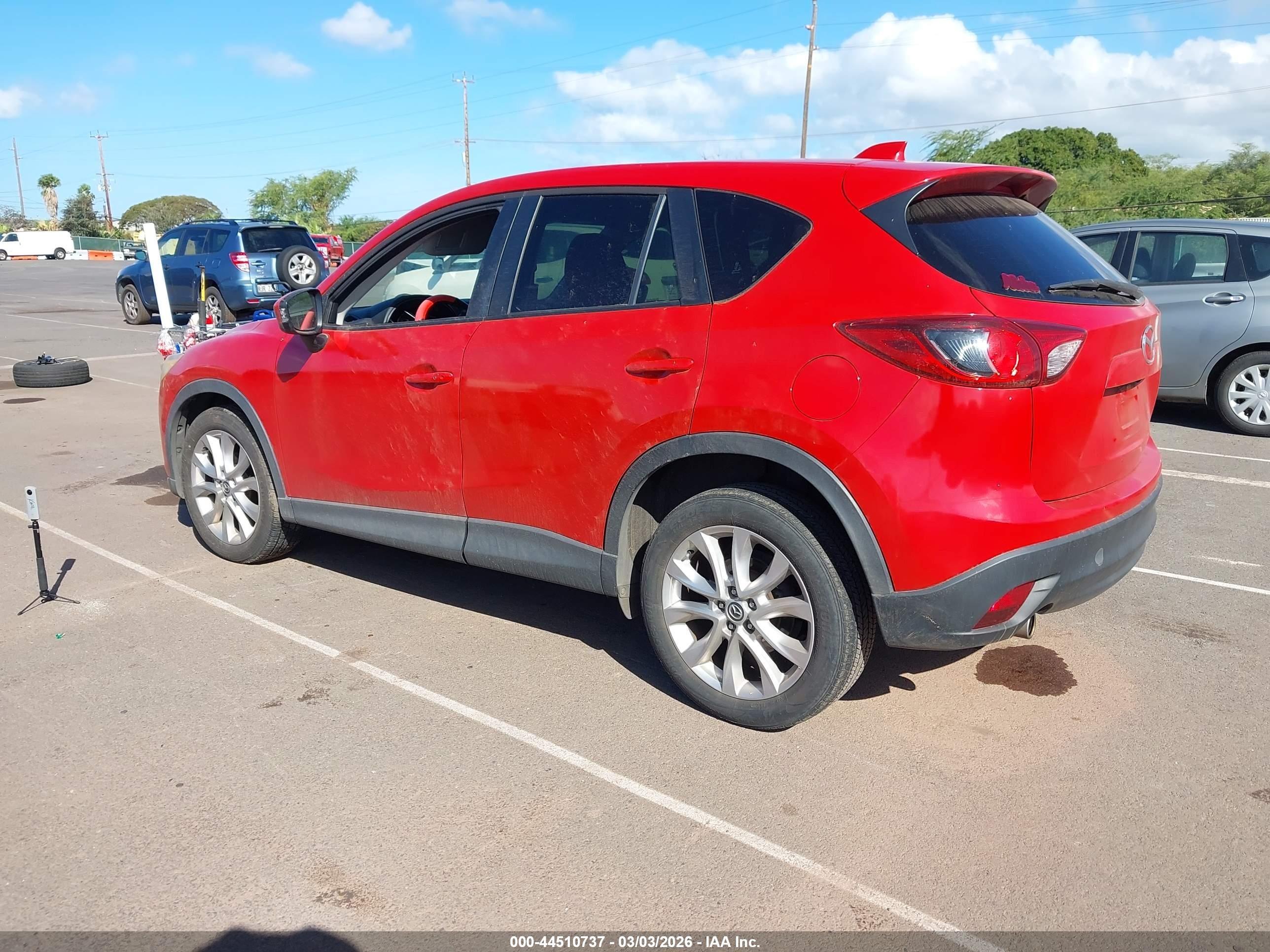 2014 Mazda Cx-5 Grand Touring Красный vin: JM3KE2DY5E0422348