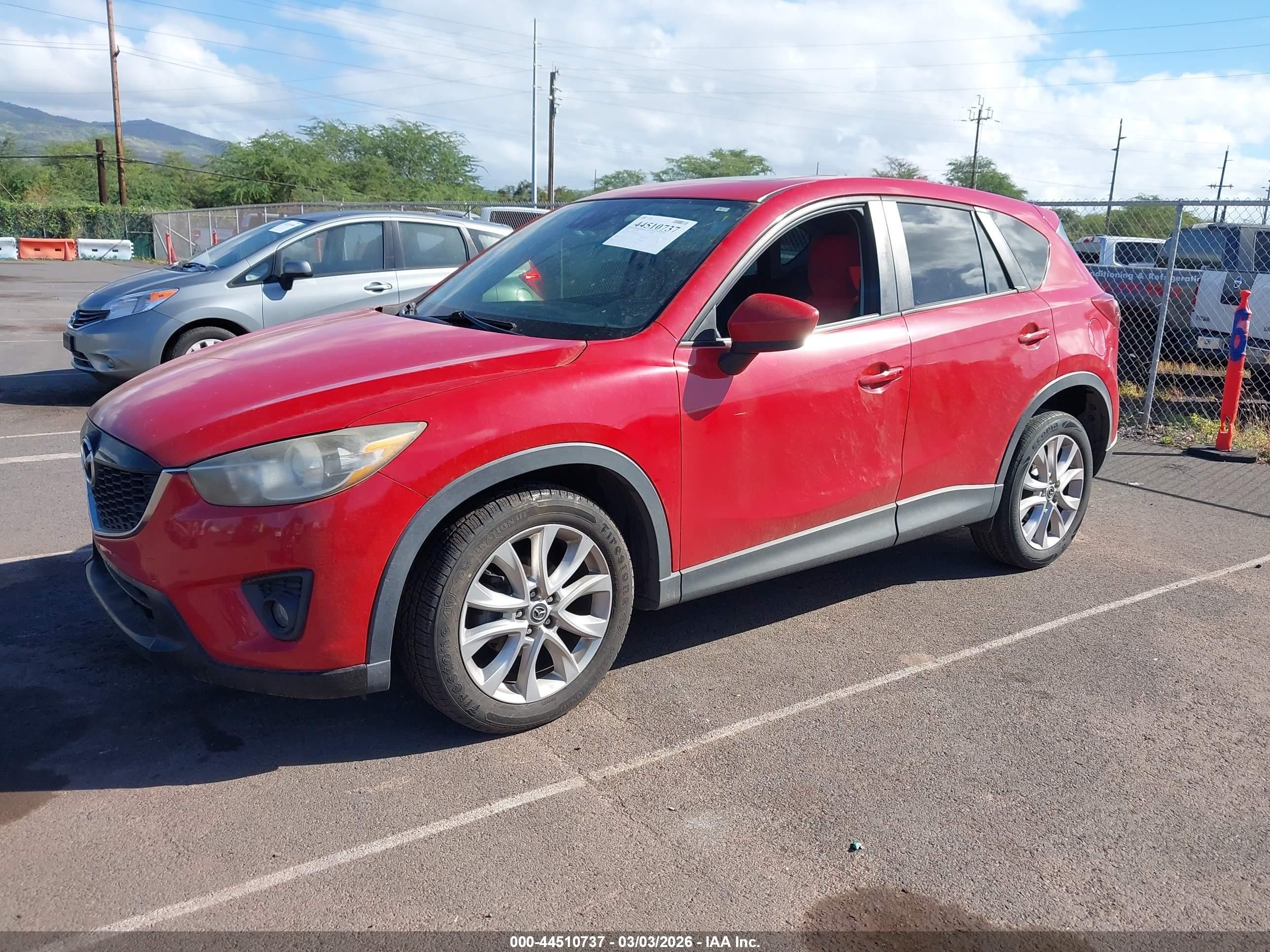 2014 Mazda Cx-5 Grand Touring Красный vin: JM3KE2DY5E0422348