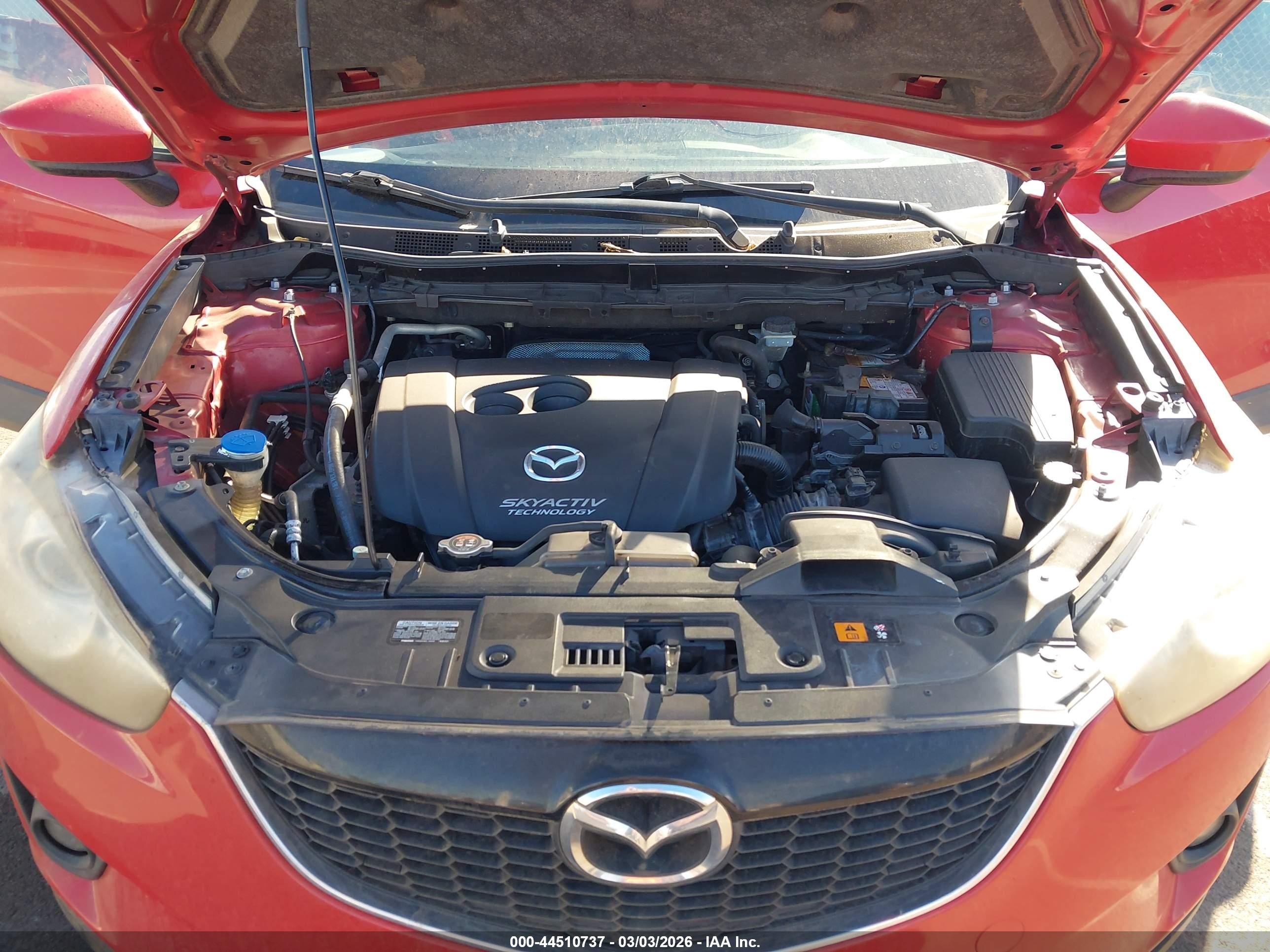 2014 Mazda Cx-5 Grand Touring Красный vin: JM3KE2DY5E0422348