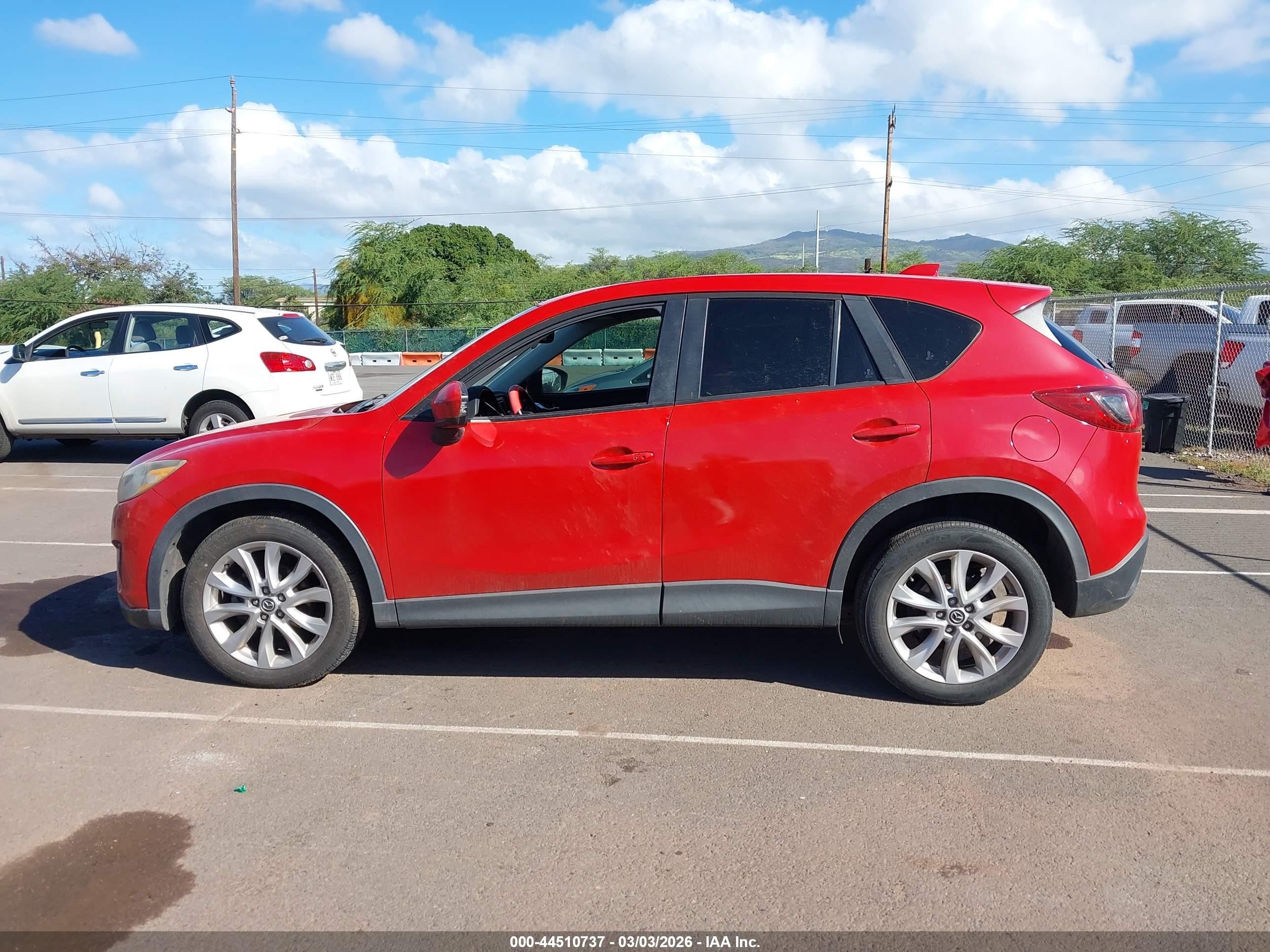 2014 Mazda Cx-5 Grand Touring Красный vin: JM3KE2DY5E0422348