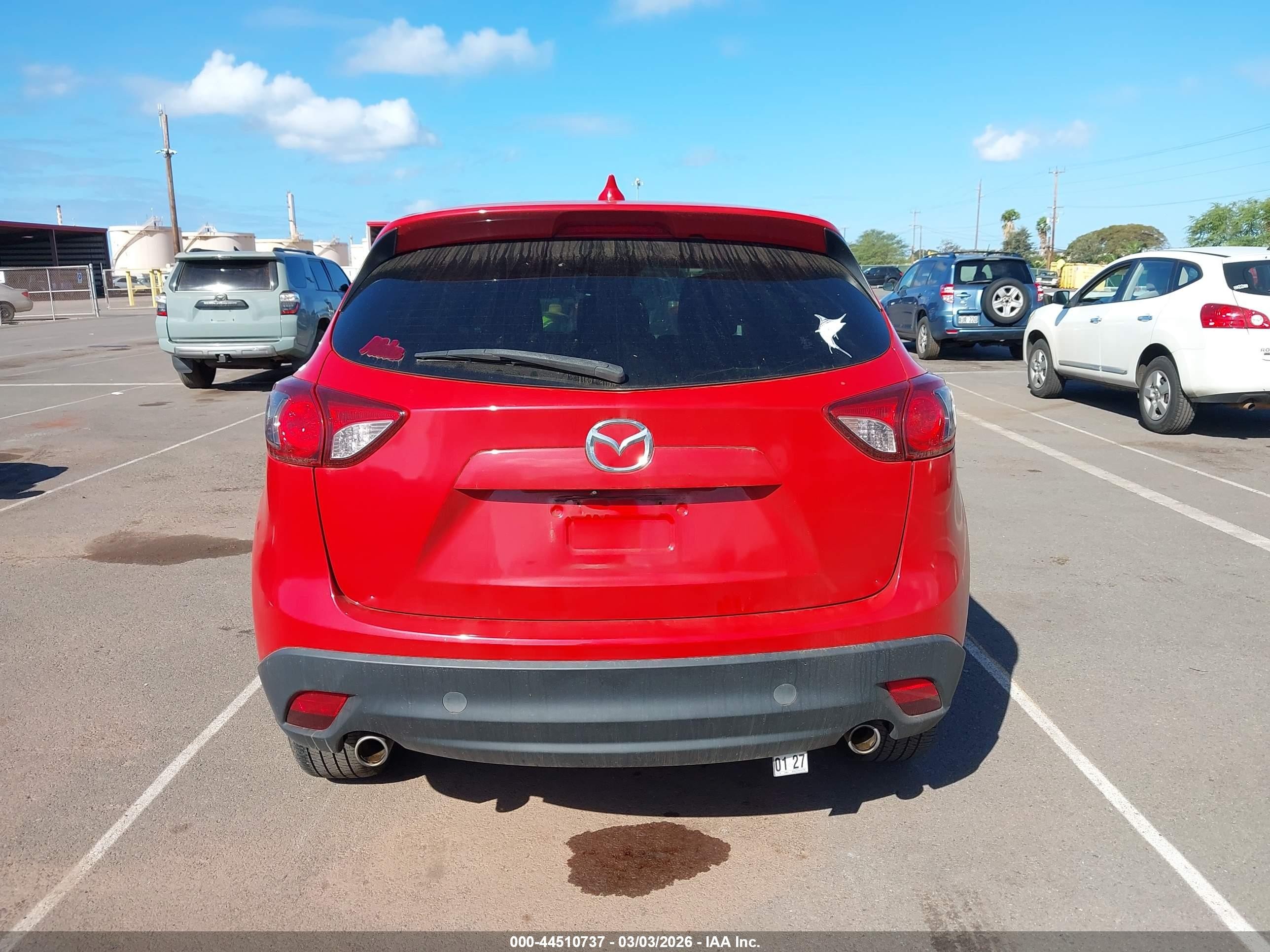 2014 Mazda Cx-5 Grand Touring Красный vin: JM3KE2DY5E0422348