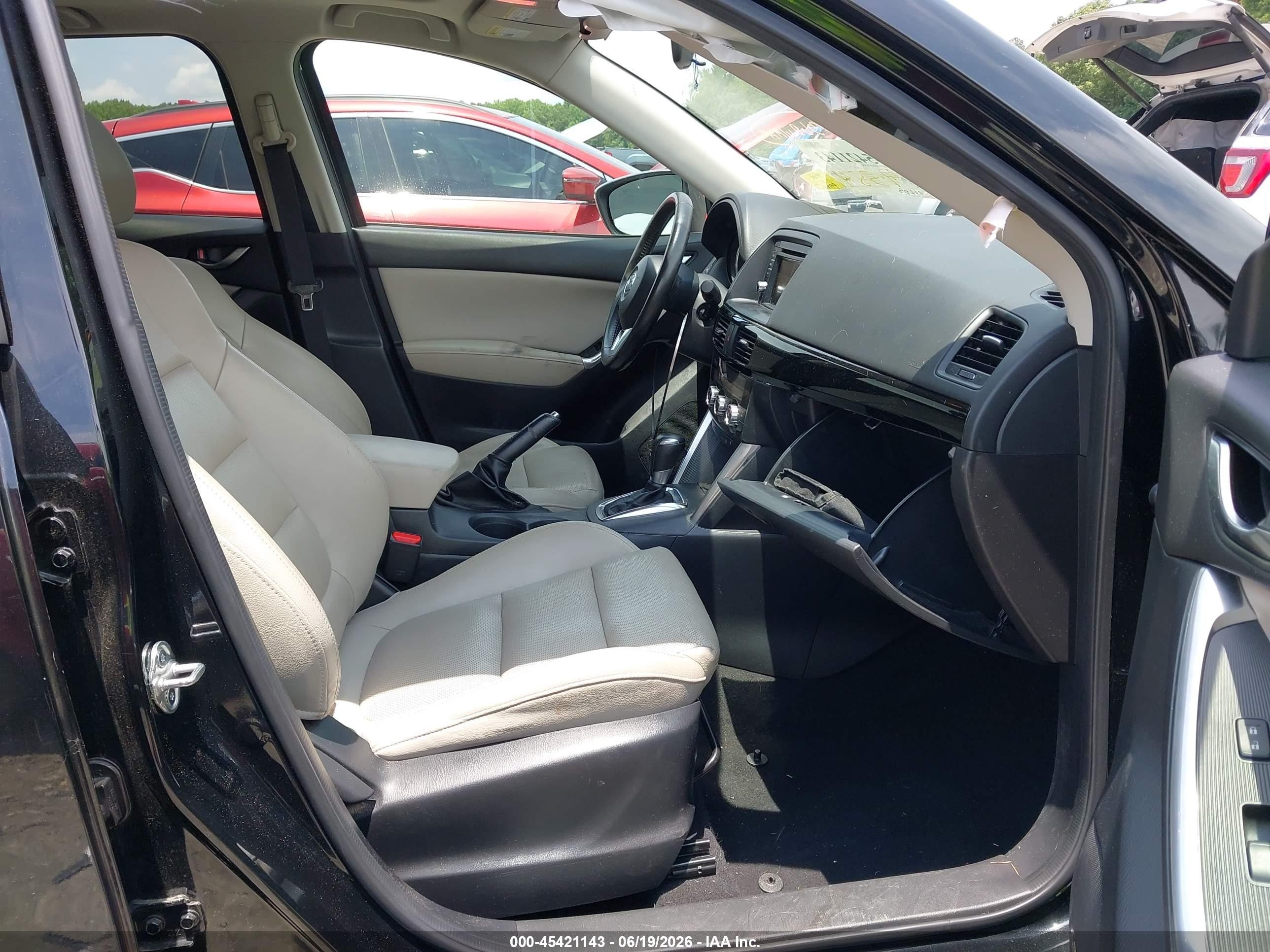 2015 Mazda Cx-5 Grand Touring Black vin: JM3KE2DY5F0458476