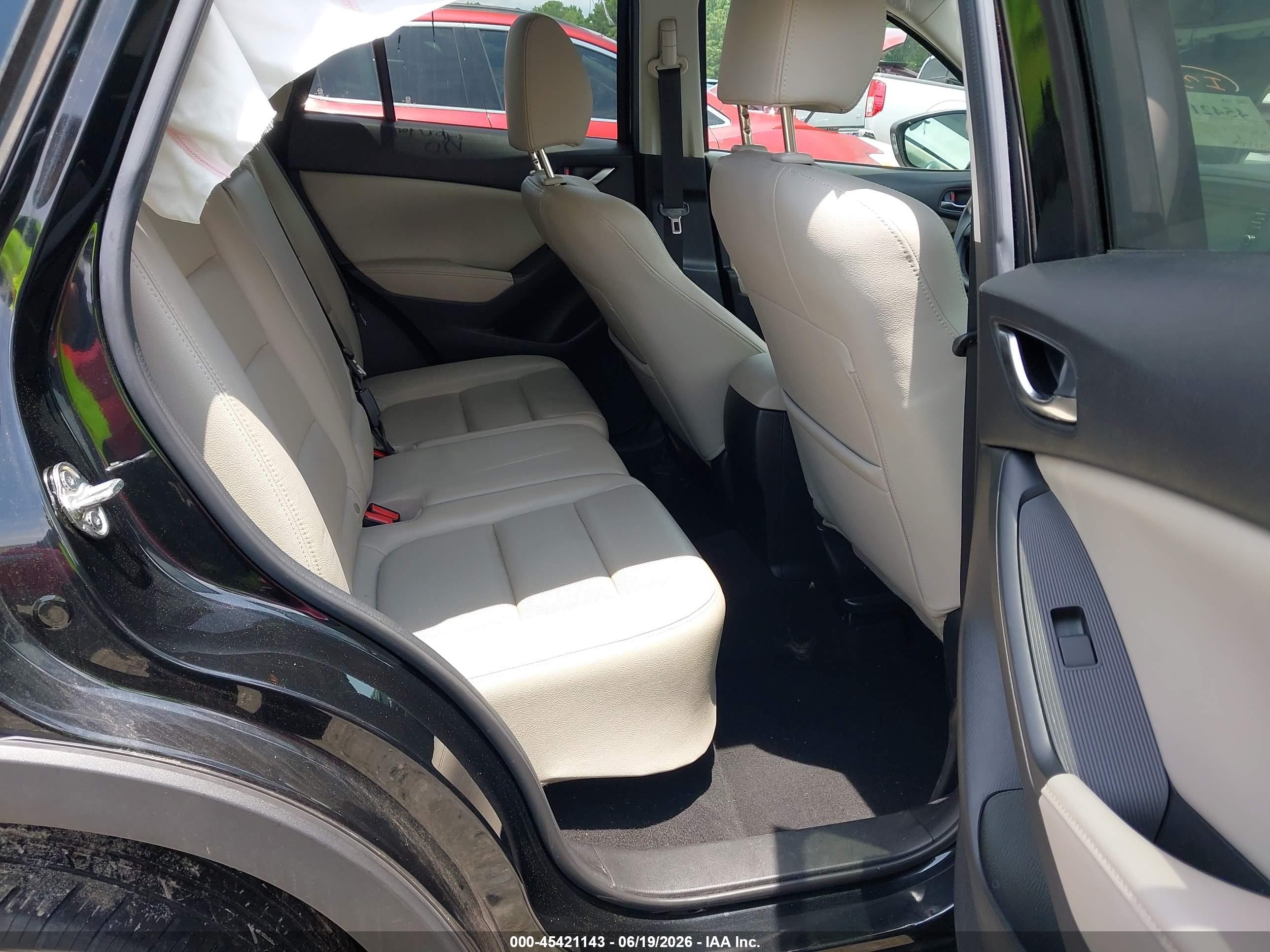 2015 Mazda Cx-5 Grand Touring Black vin: JM3KE2DY5F0458476