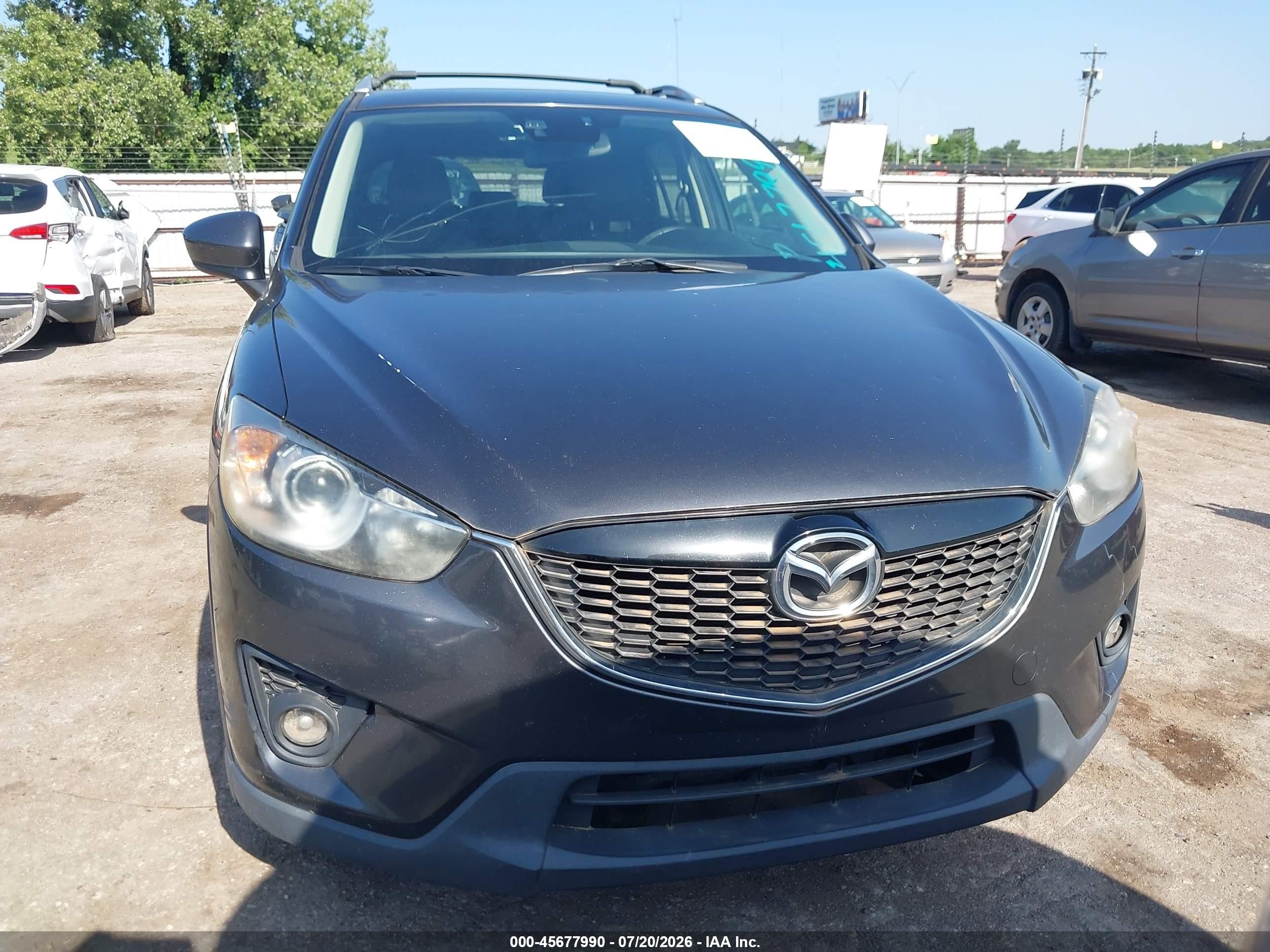 2015 Mazda Cx-5 Grand Touring Gray vin: JM3KE2DY5F0461913