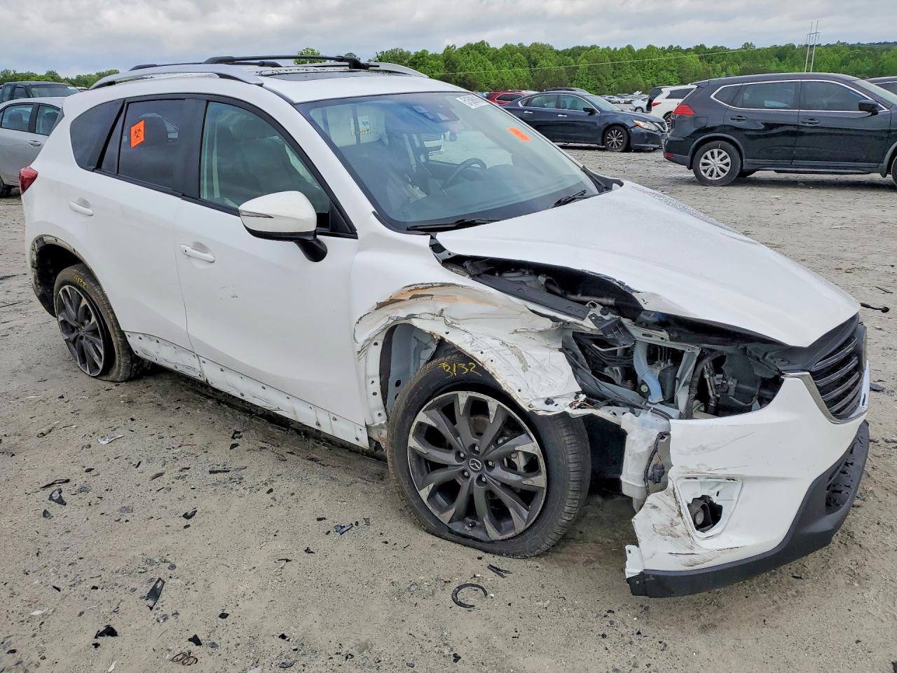 2016 Mazda Cx-5 Gt White vin: JM3KE2DY5G0730414