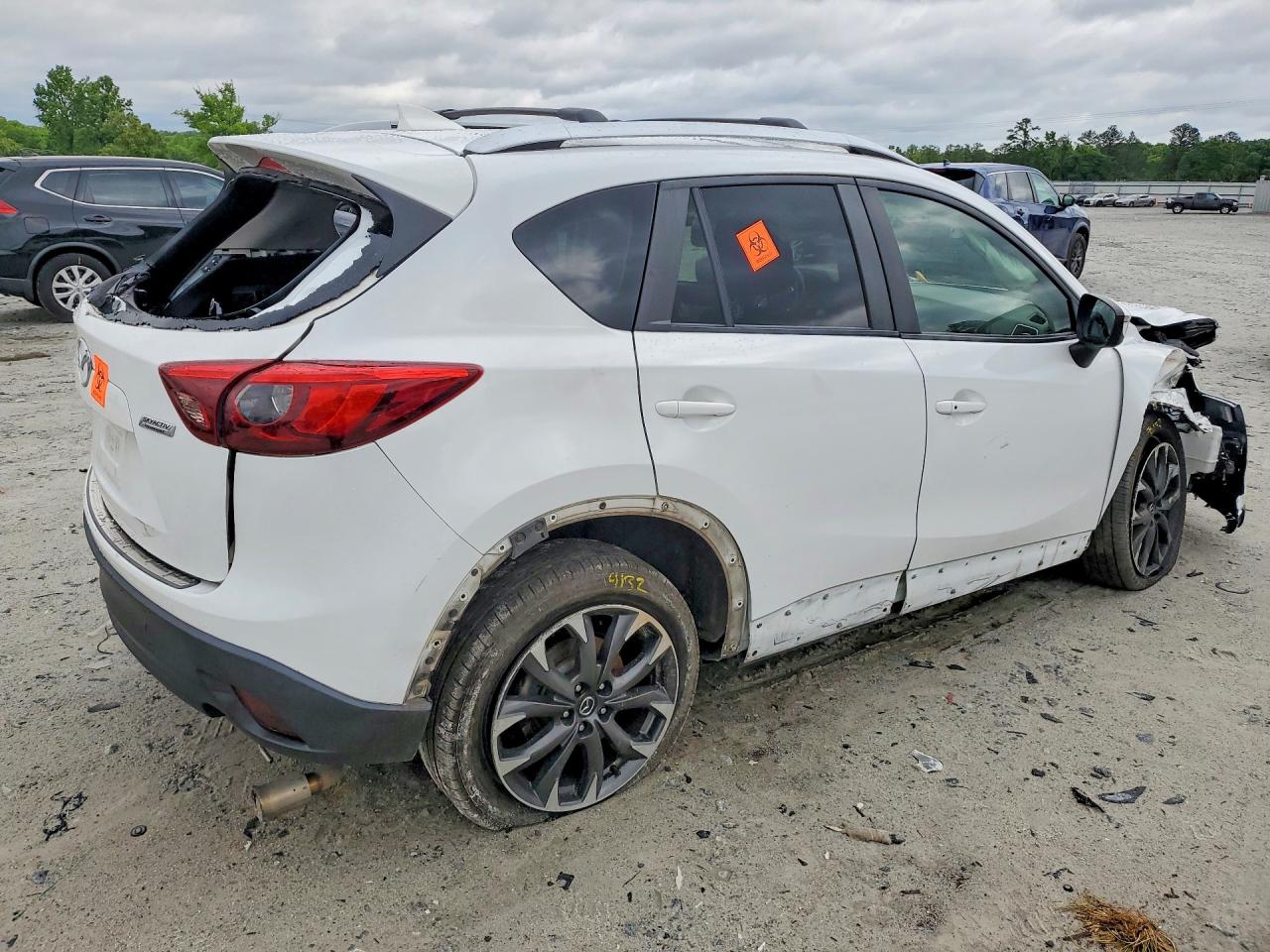 2016 Mazda Cx-5 Gt White vin: JM3KE2DY5G0730414