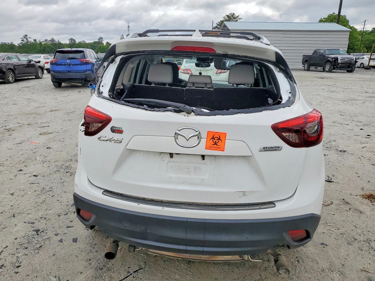 2016 Mazda Cx-5 Gt White vin: JM3KE2DY5G0730414