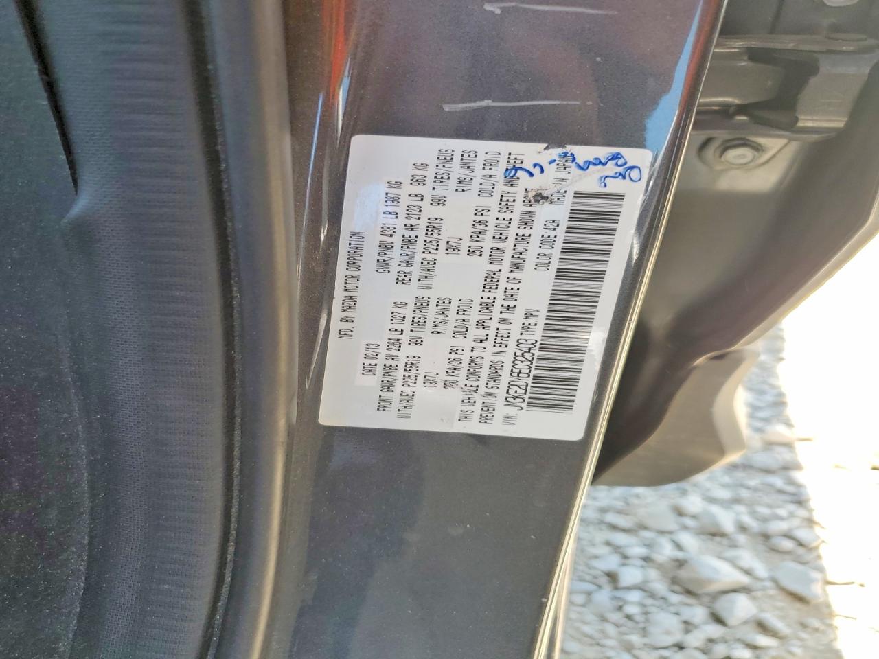 2014 Mazda Cx-5 Gt Charcoal vin: JM3KE2DY6E0325403