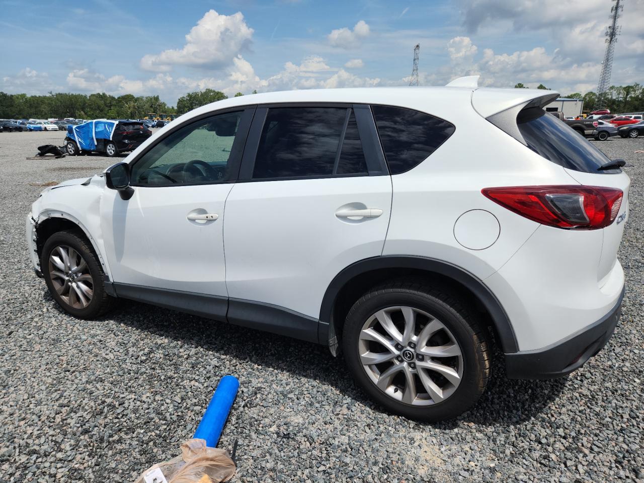 2015 Mazda Cx-5 Gt White vin: JM3KE2DY6F0496363