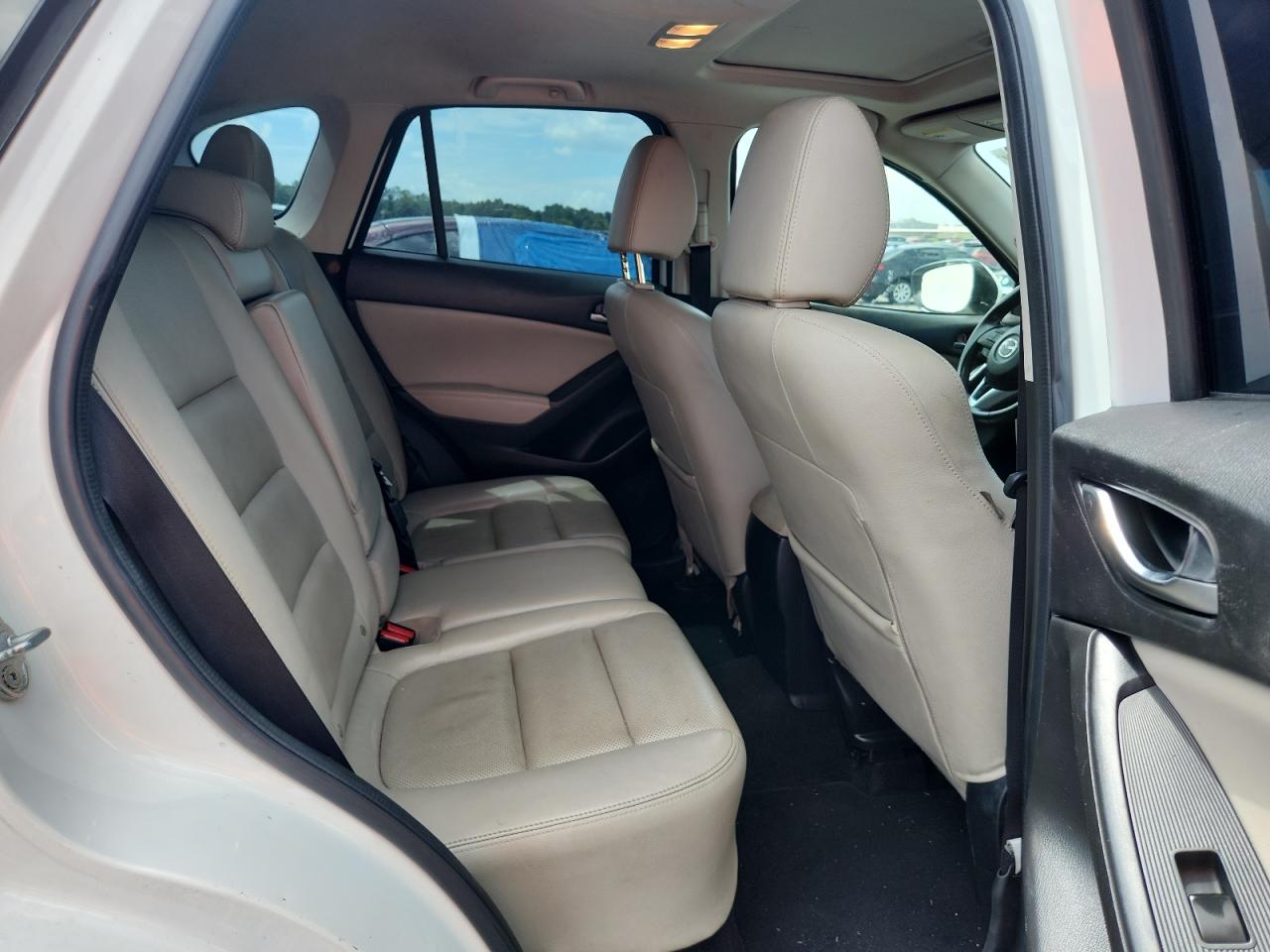 2015 Mazda Cx-5 Gt White vin: JM3KE2DY6F0496363