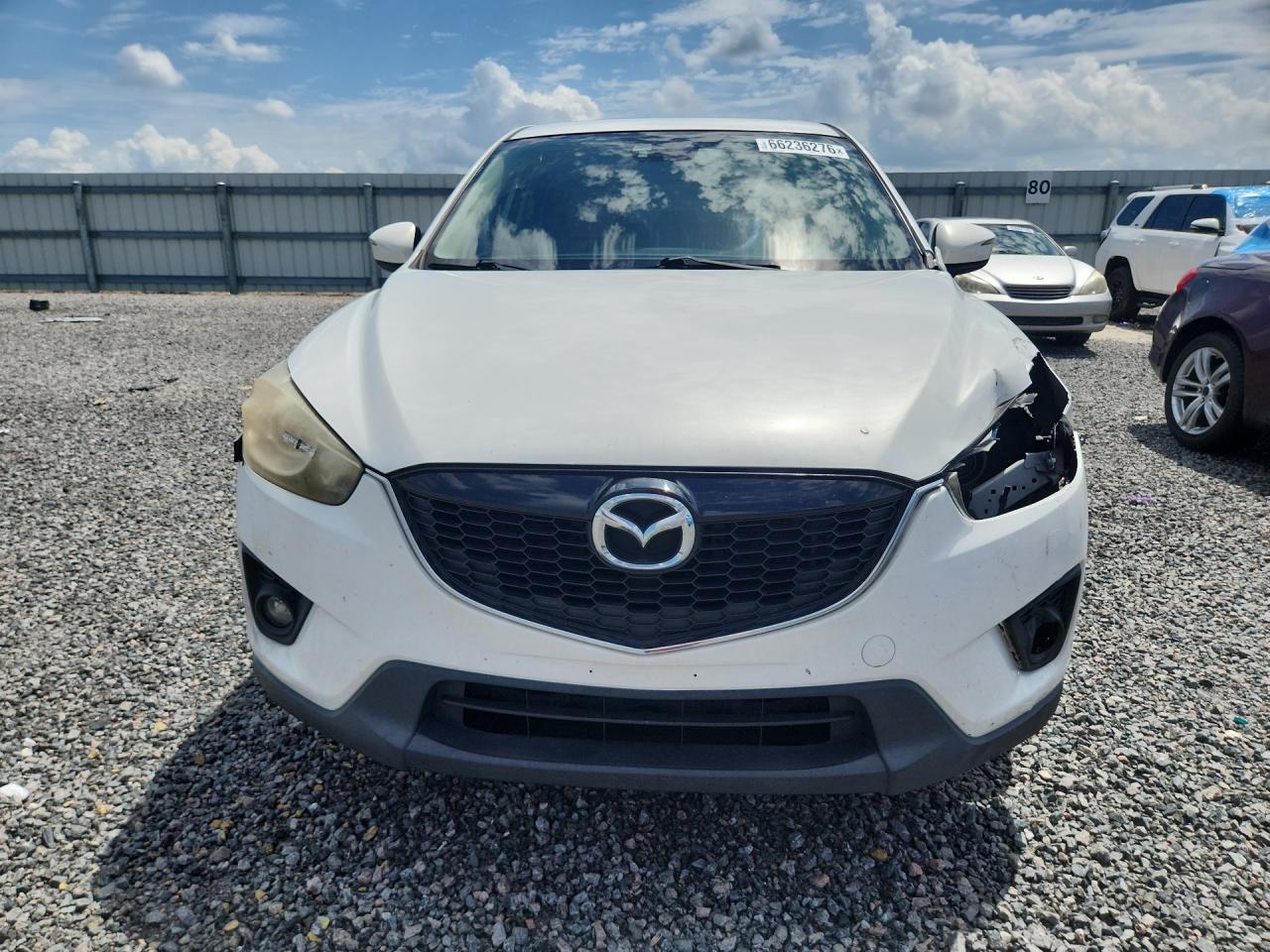 2015 Mazda Cx-5 Gt White vin: JM3KE2DY6F0496363