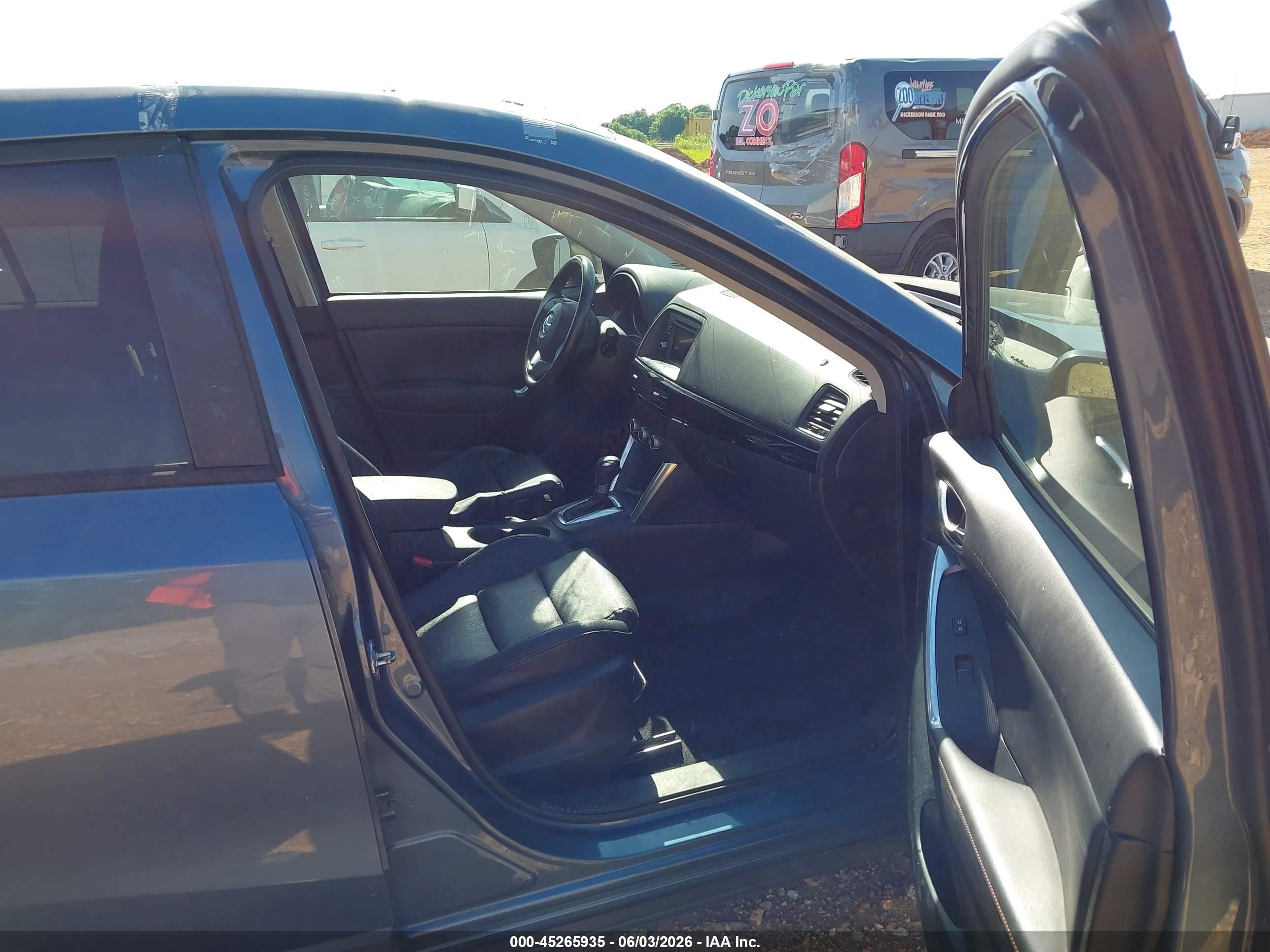 2015 Mazda Cx-5 Grand Touring Синий vin: JM3KE2DY6F0505966
