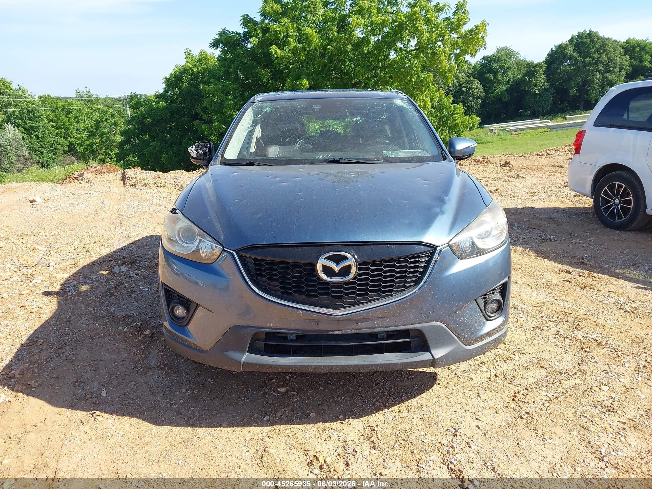 2015 Mazda Cx-5 Grand Touring Синий vin: JM3KE2DY6F0505966