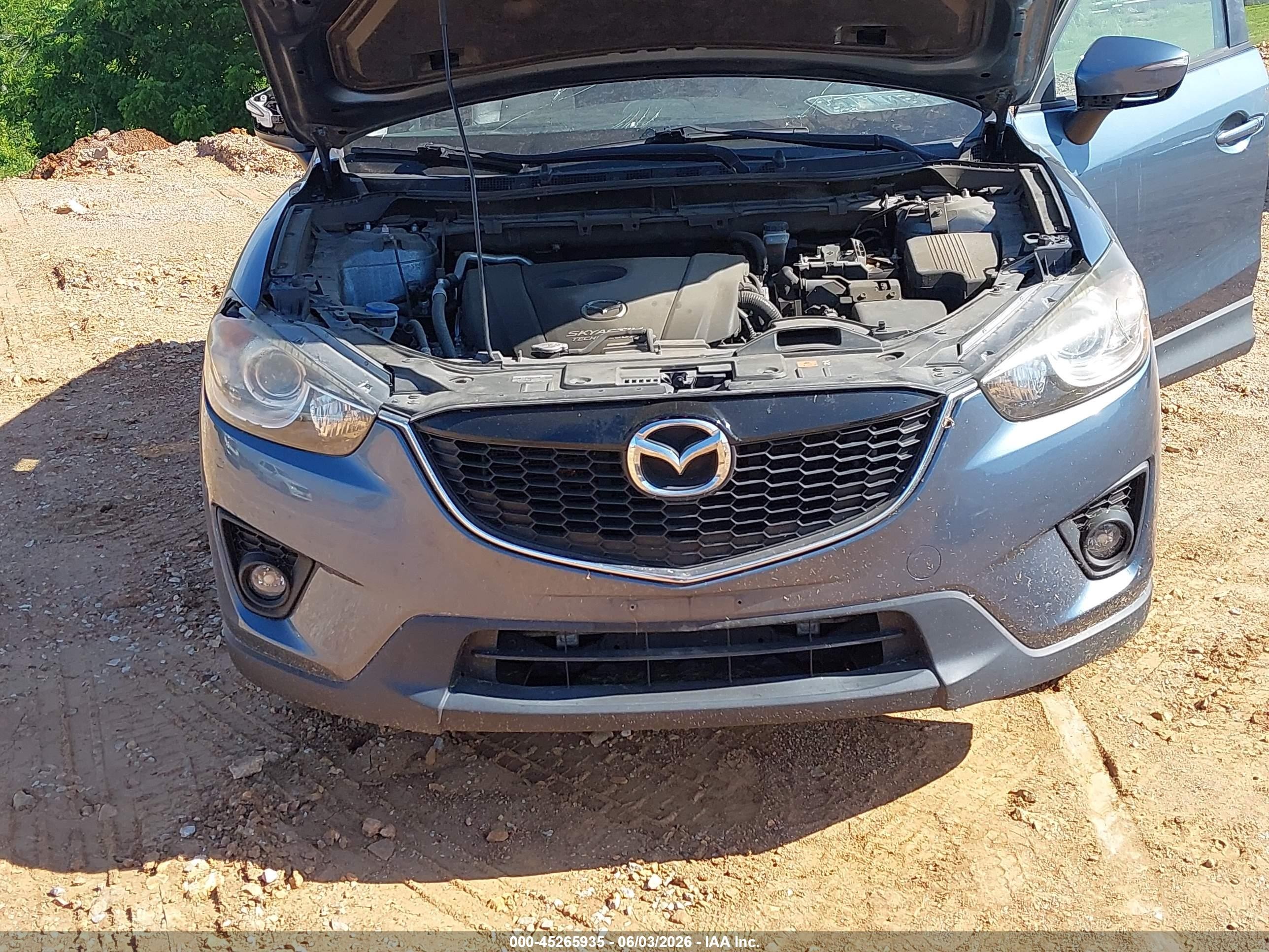 2015 Mazda Cx-5 Grand Touring Синий vin: JM3KE2DY6F0505966